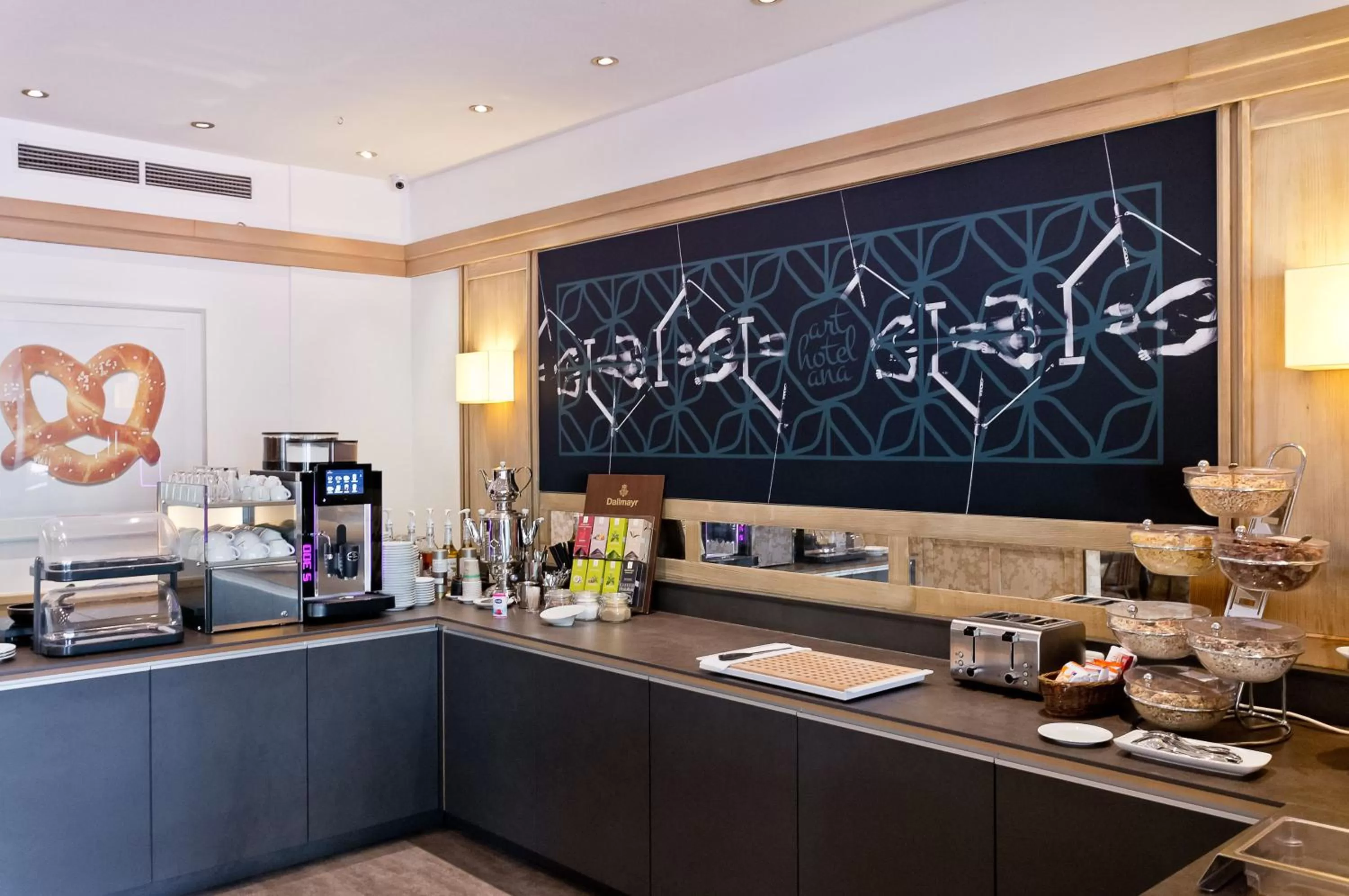 Decorative detail in Arthotel Ana im Olympiapark