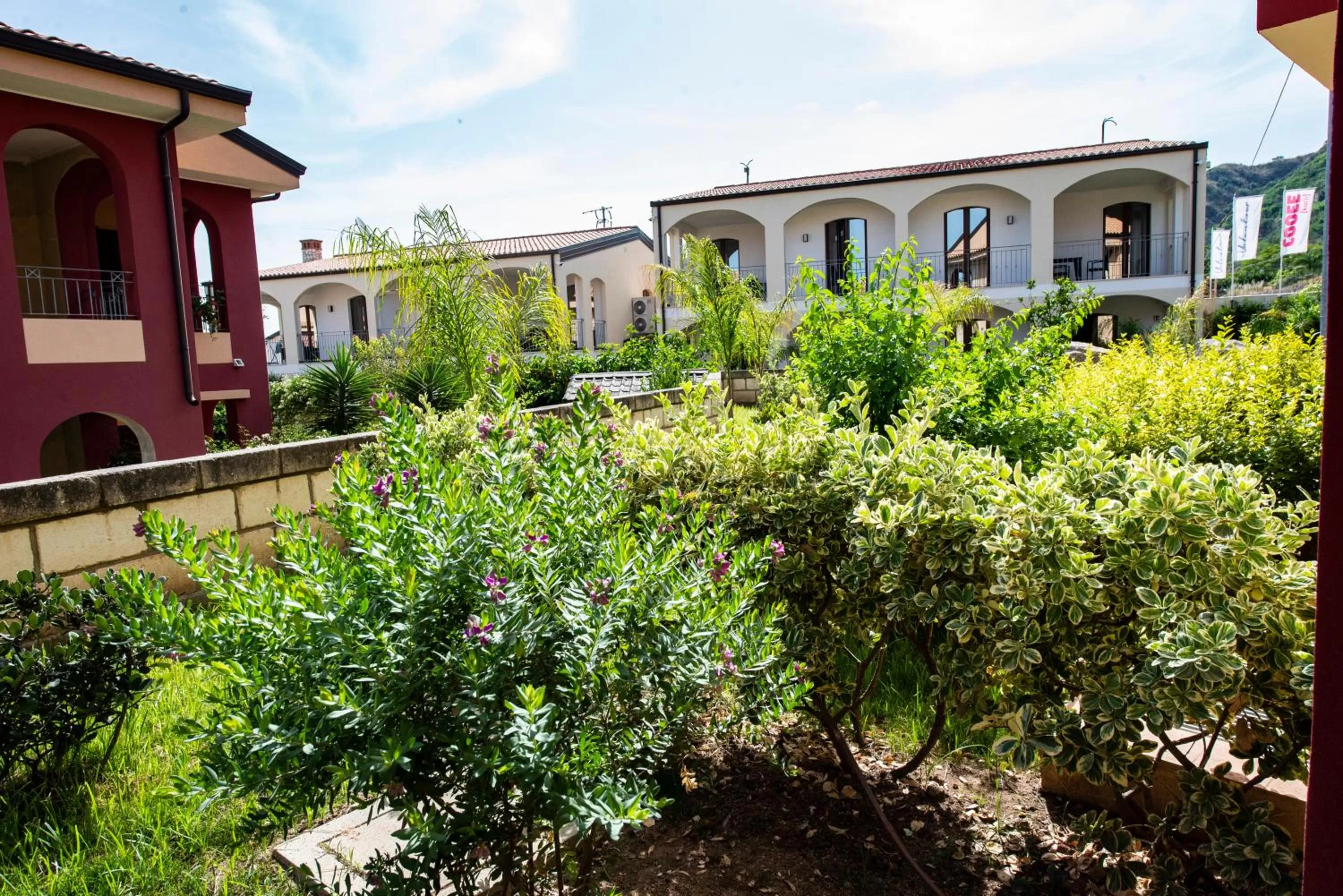 Garden view in Aether Suites Tropea - Free Private Parking