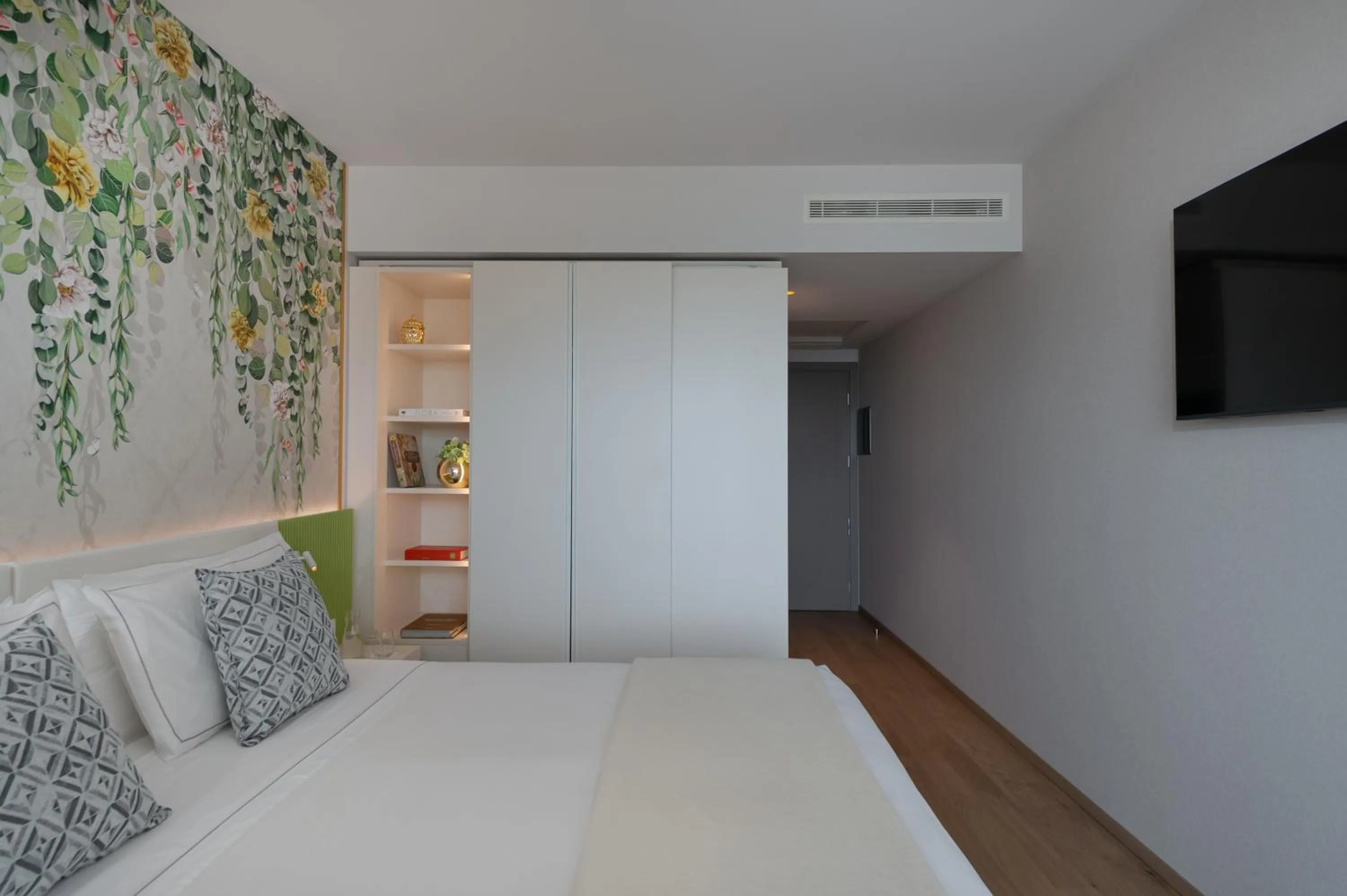 Bed in Olivi Hotel & Natural Spa