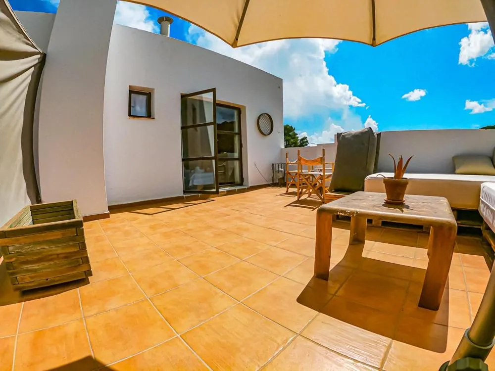 Balcony/Terrace in Boutique Hostal La Curandera de Salinas