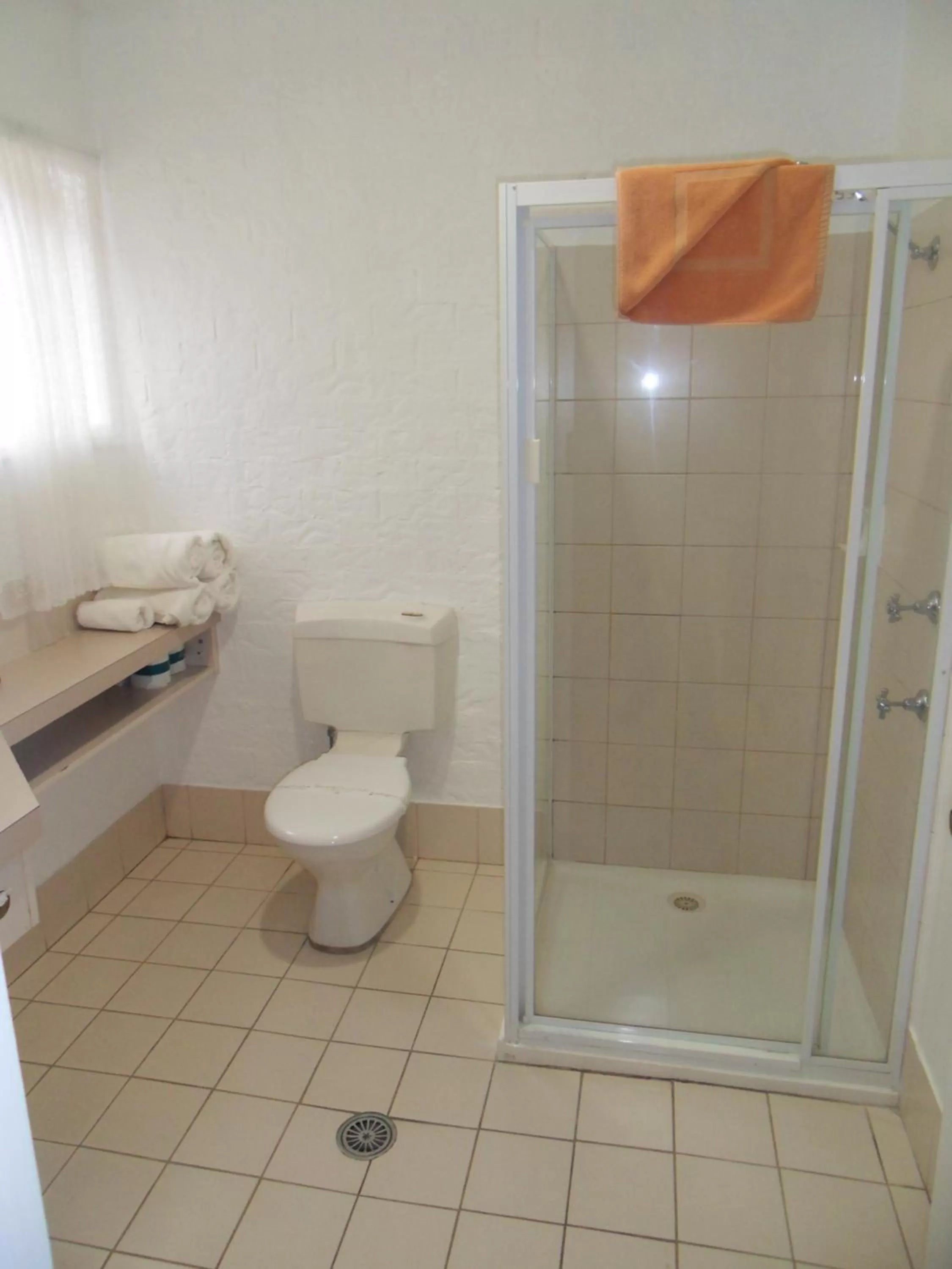 Bathroom in Swaggers Motor Inn