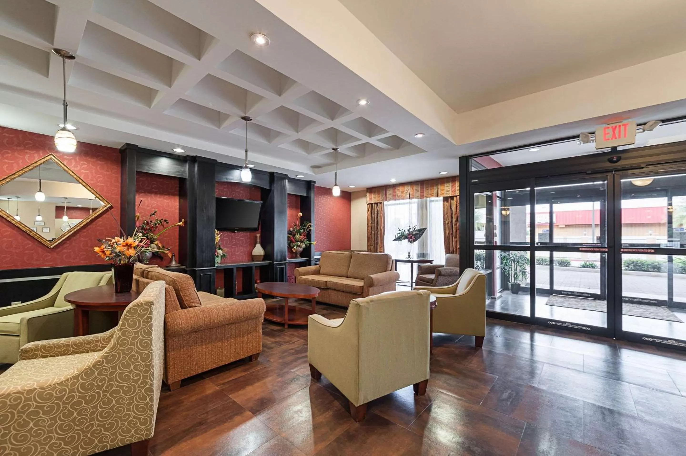Lobby or reception in Comfort Suites Sulphur-Lake Charles