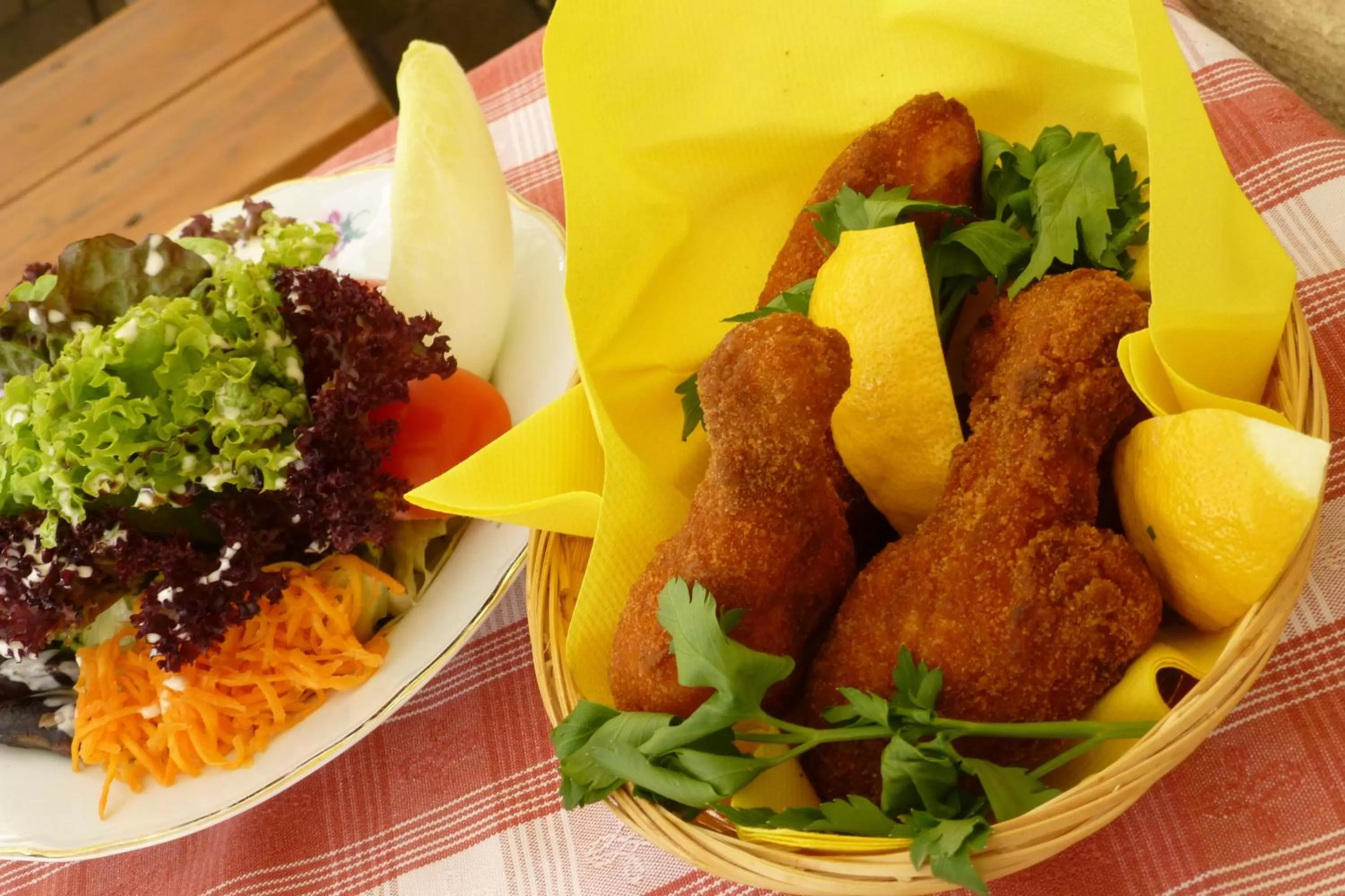 Food close-up in Hotel zur Post