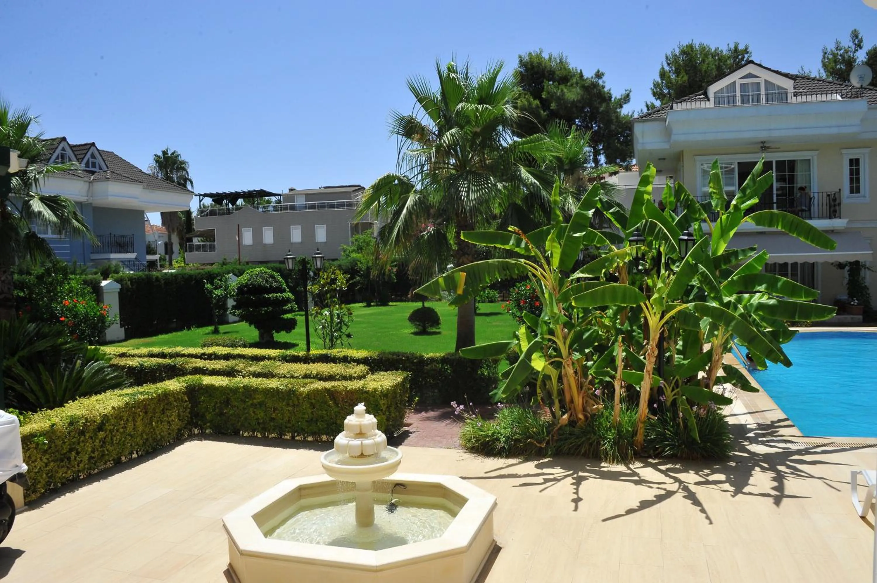 Garden view in Kemer Residence