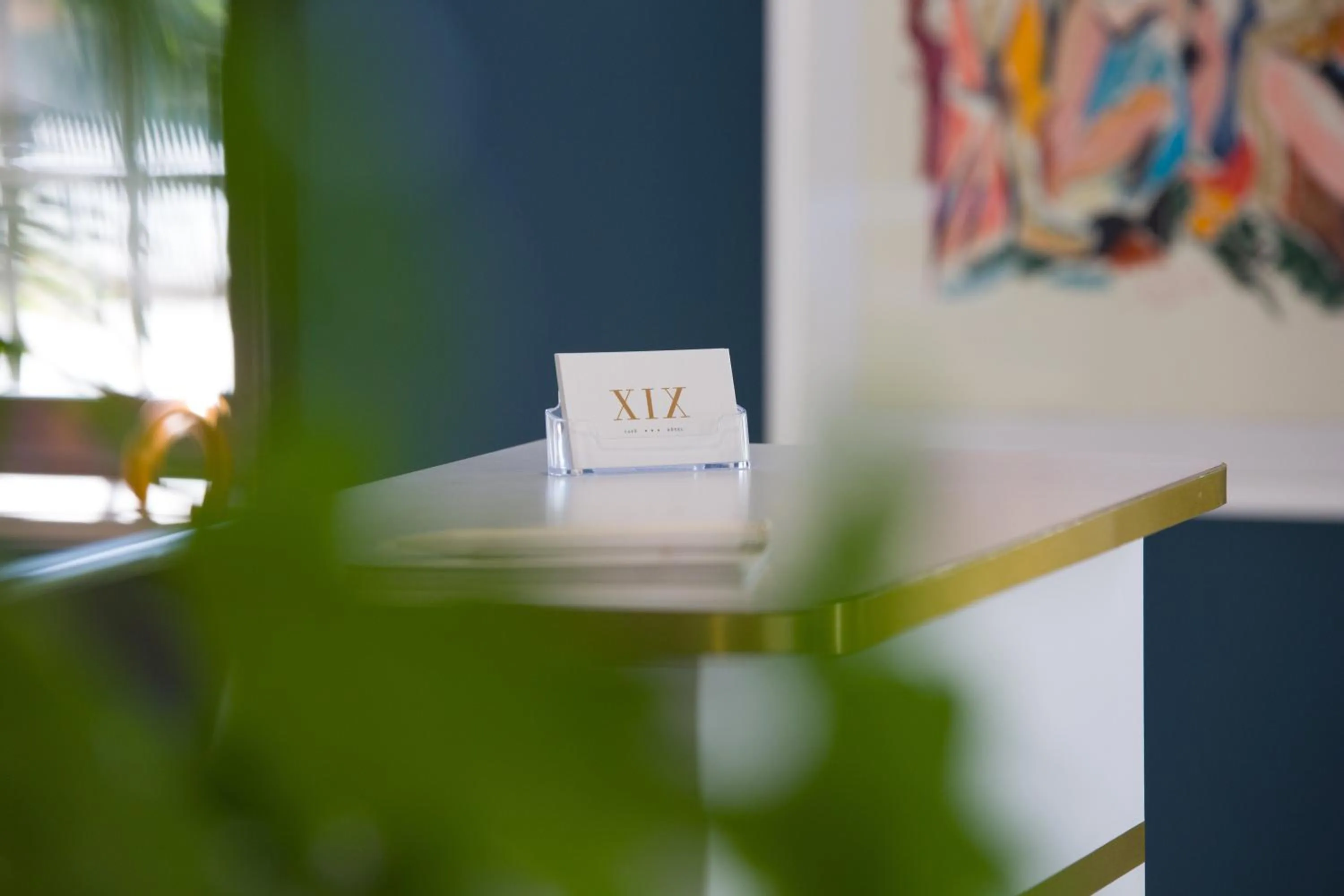 Lobby or reception in Hôtel le XIX