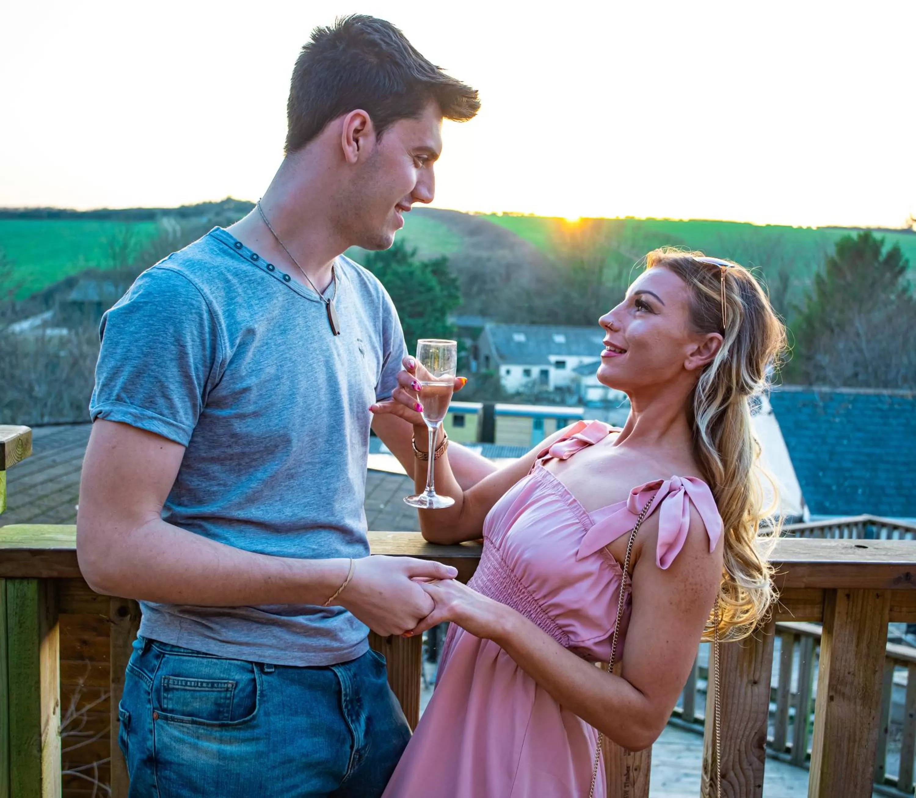 Balcony/Terrace in The Rivers Arms
