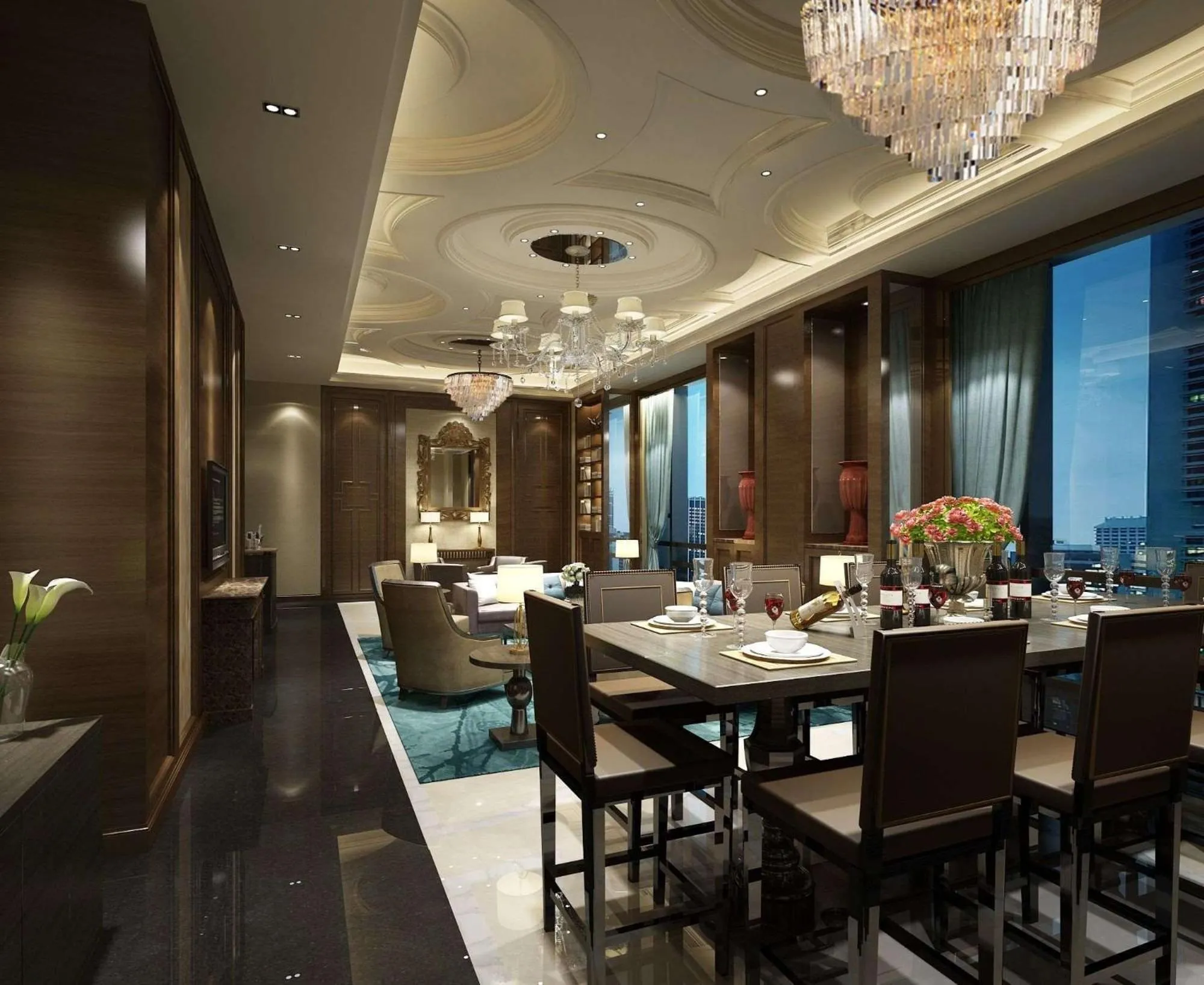 Living room in Hilton Changzhou