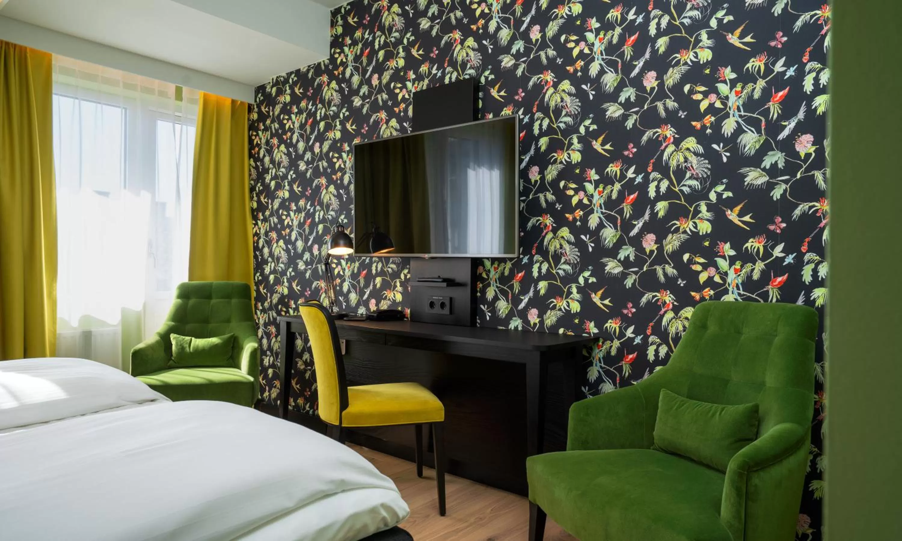 Bed in Thon Hotel Gyldenløve