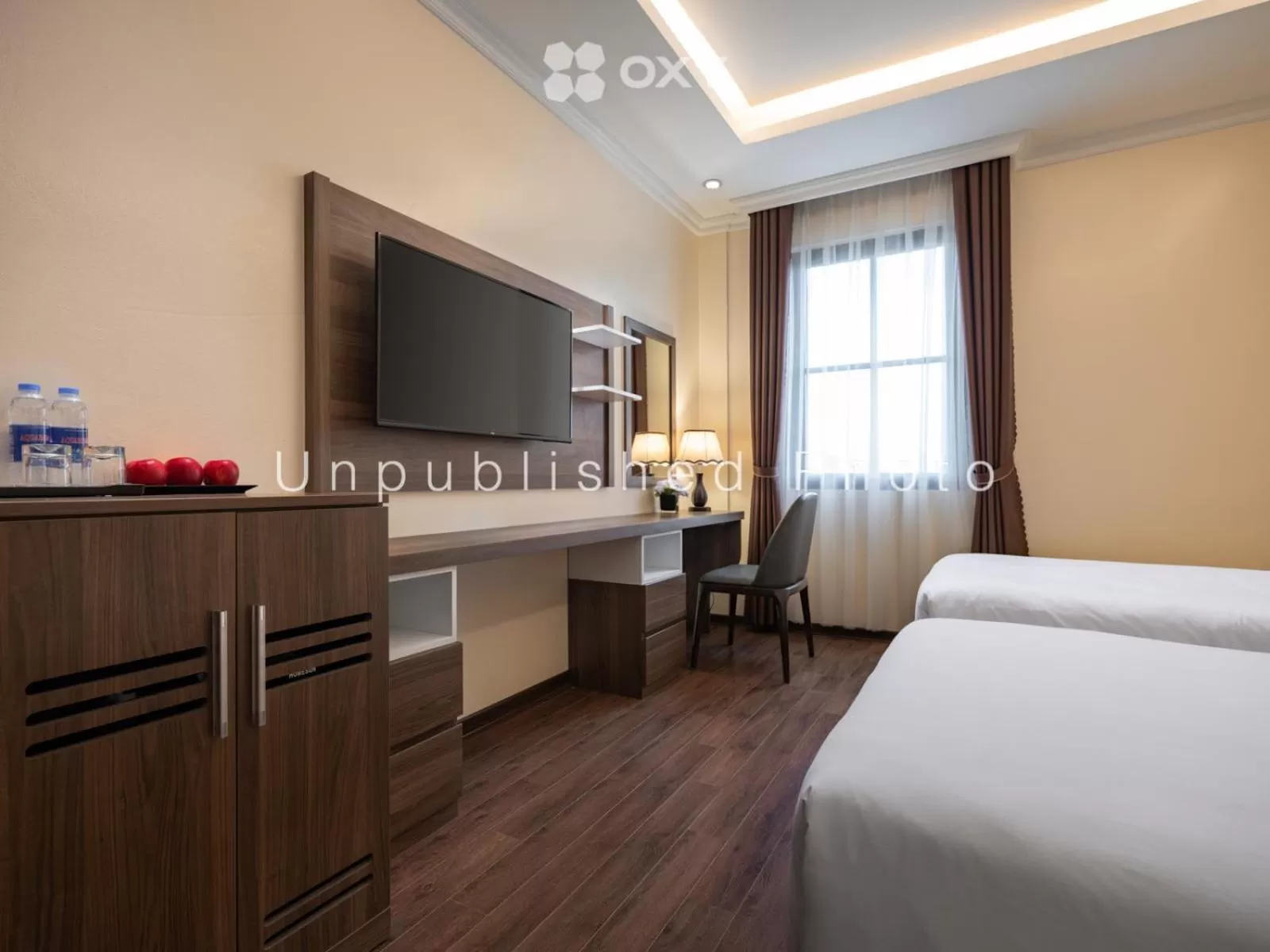 Bed in Ha Long Essence Classic Hotel