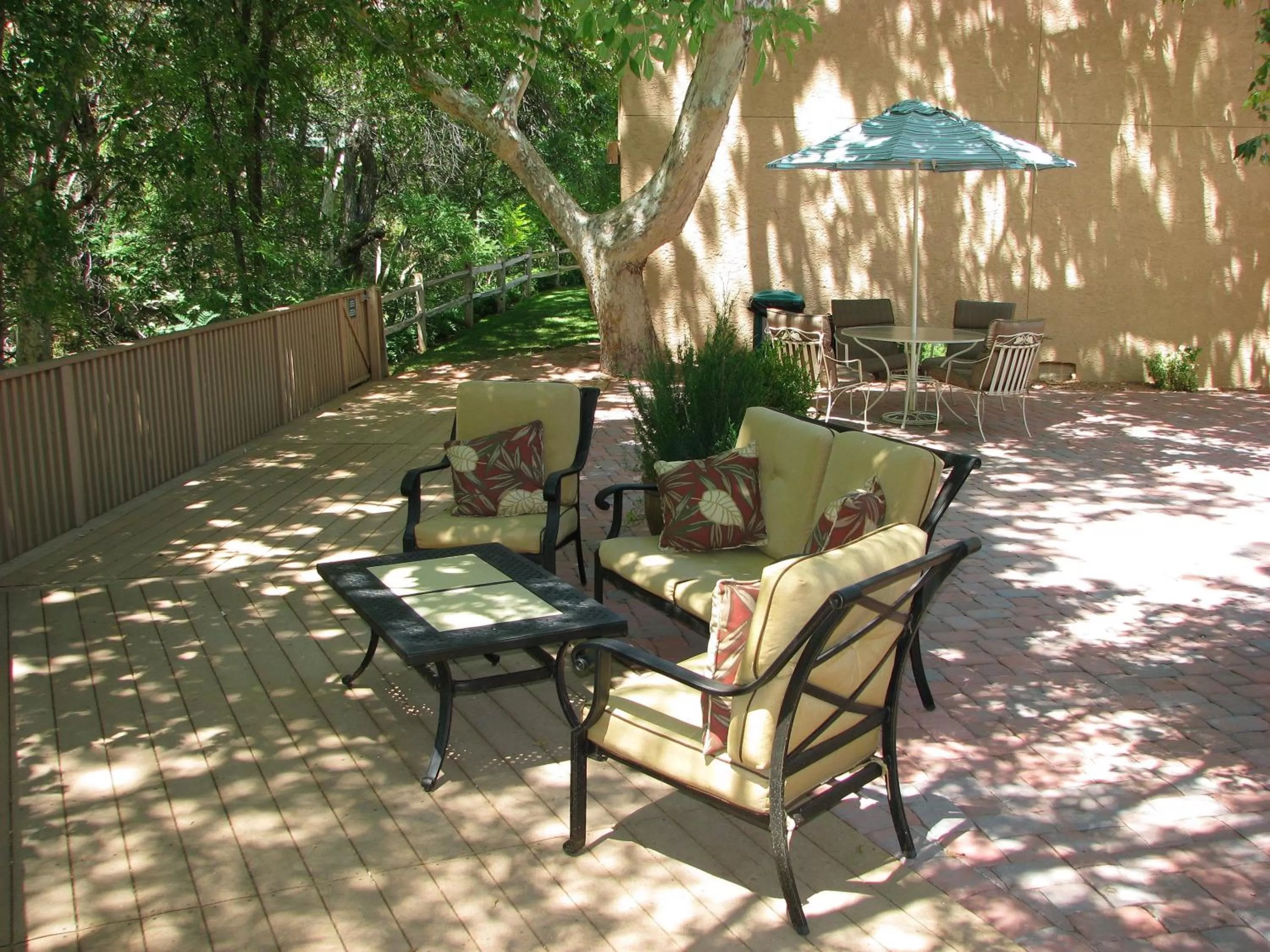 Patio in Villas at Poco Diablo