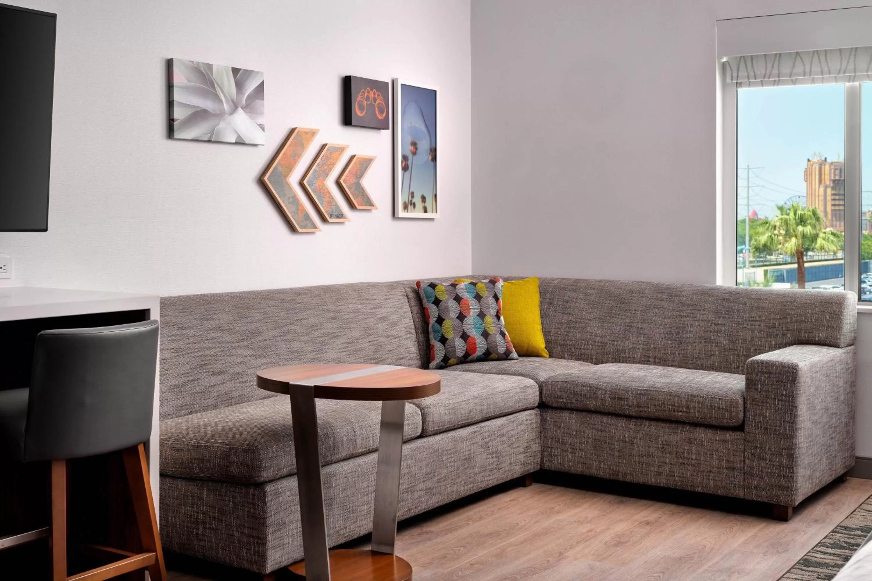 Living room in Element Anaheim Resort Convention Center