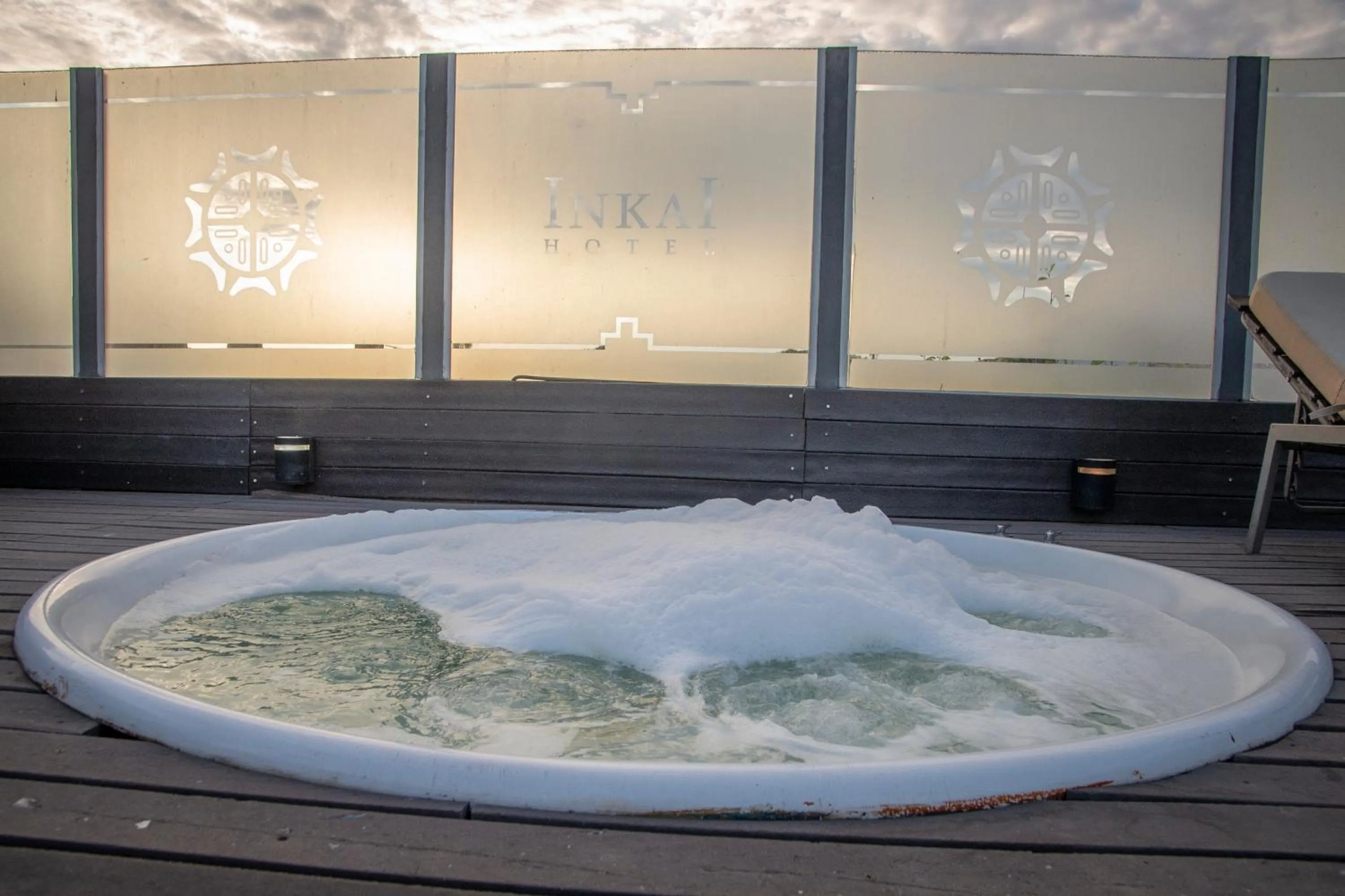 Hot Tub in Hotel Inkai