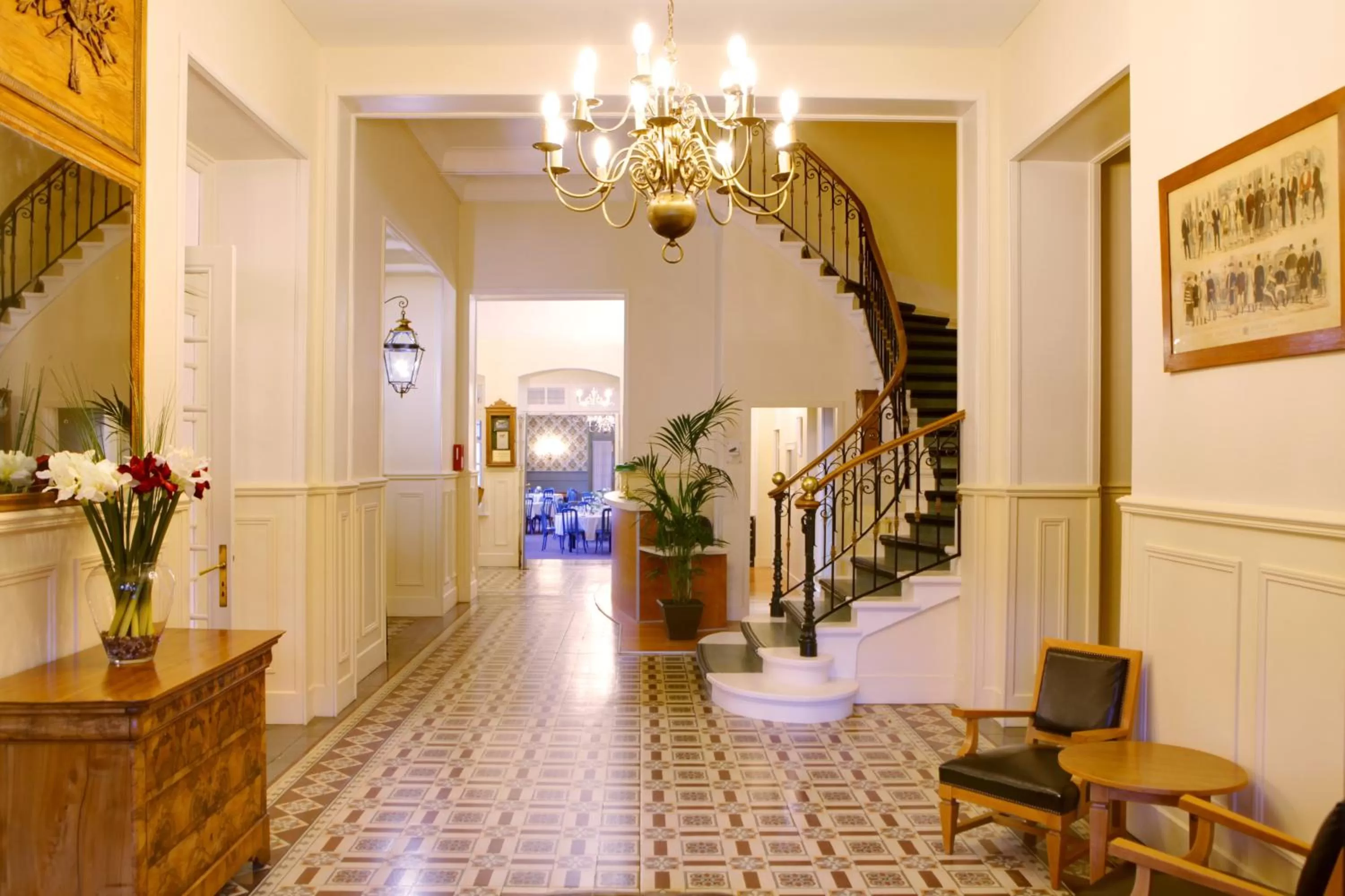 Lobby or reception in Best Western Grand Hotel de Paris & Spa