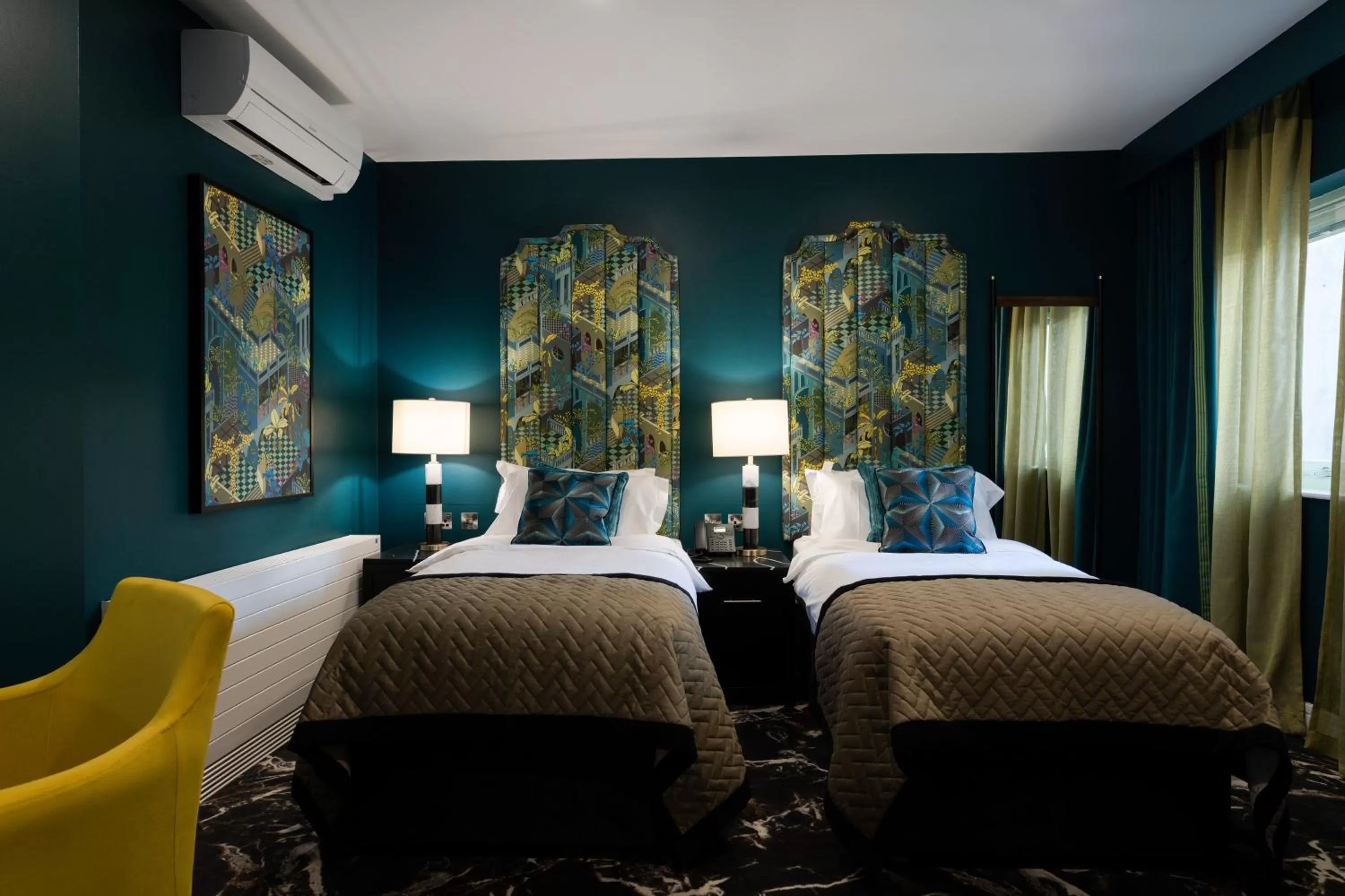 Bed in Elephant Rock Hotel