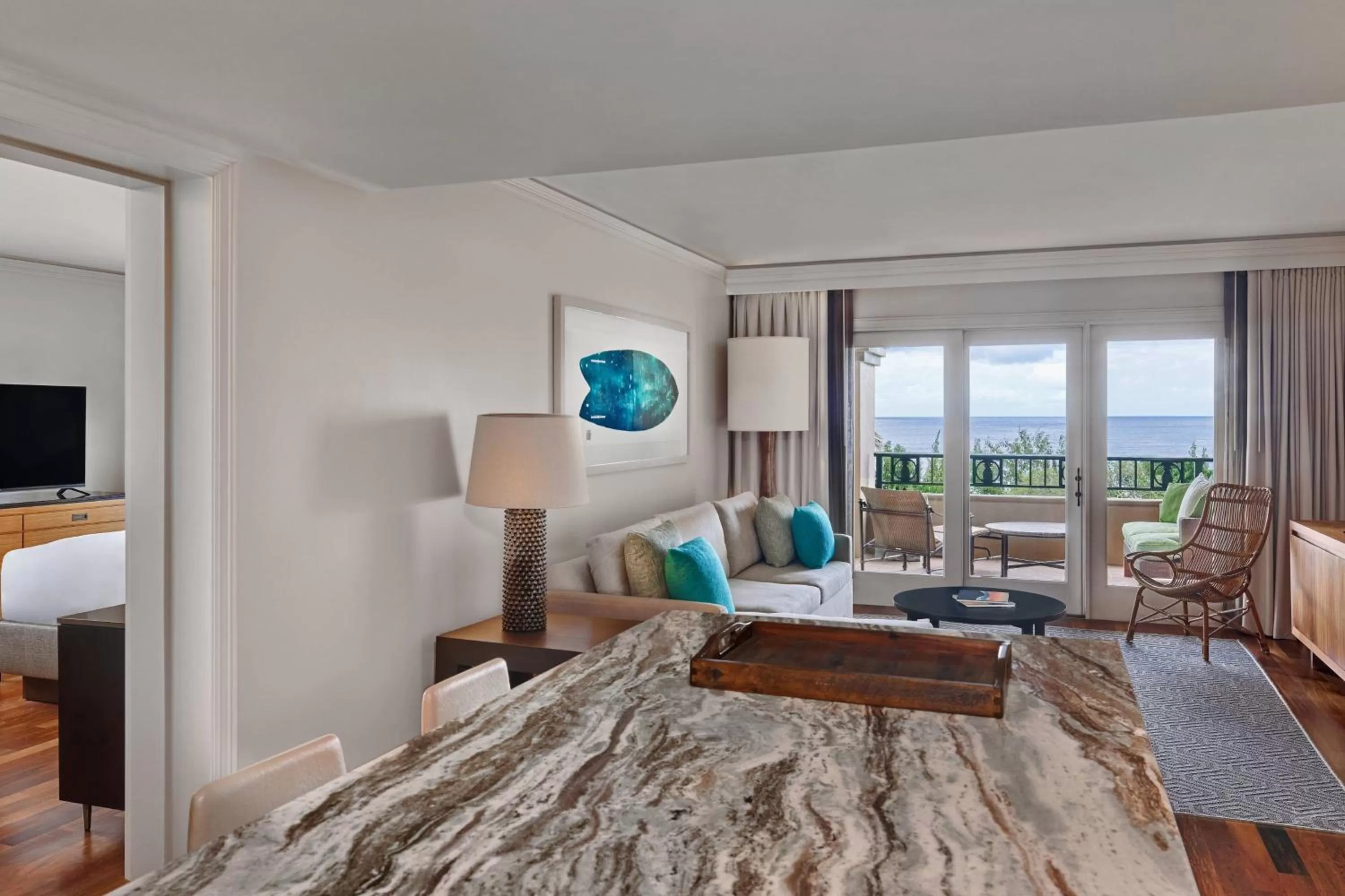 Photo of the whole room, Bed in The Ritz-Carlton Maui, Kapalua