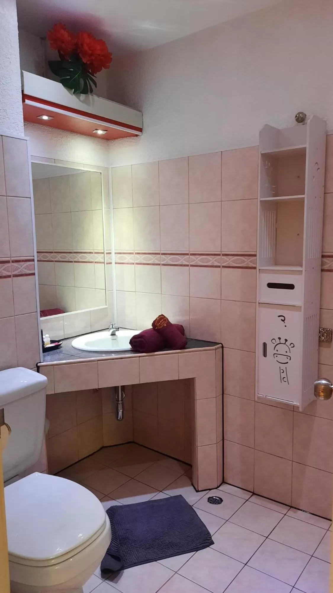 Bathroom in Swiss Food Restaurant and room for rent