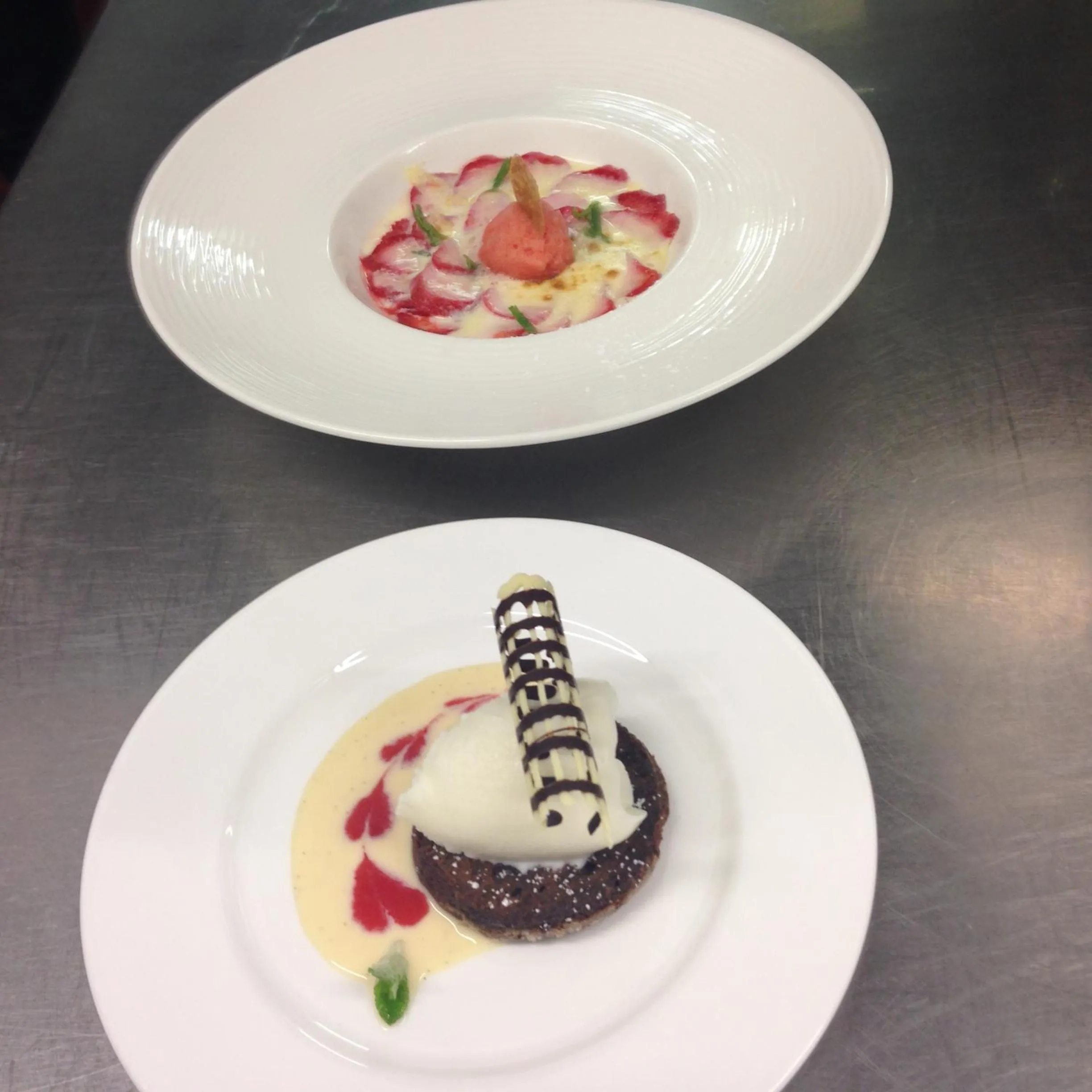 Food close-up in Hotel Lindenhof