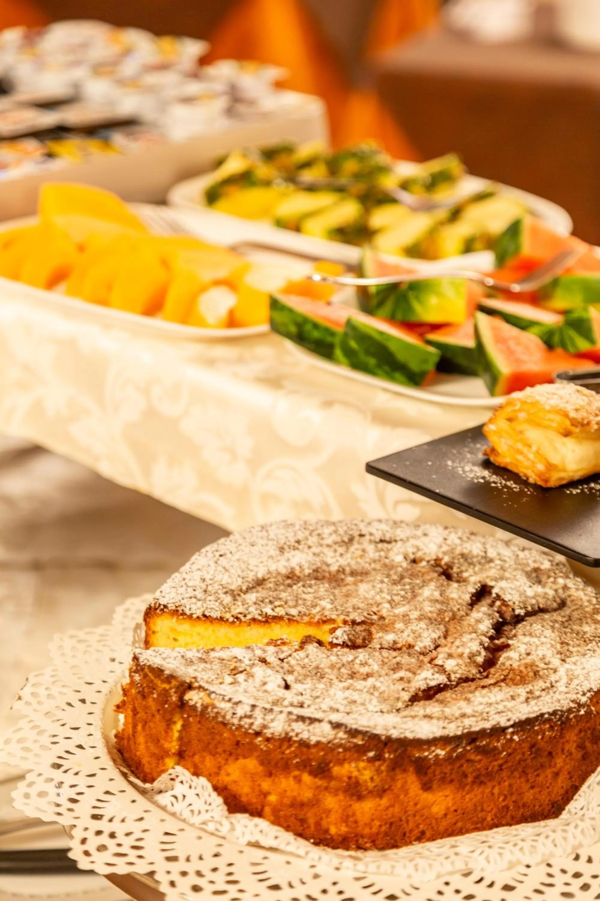 Buffet breakfast in Hotel San Michele