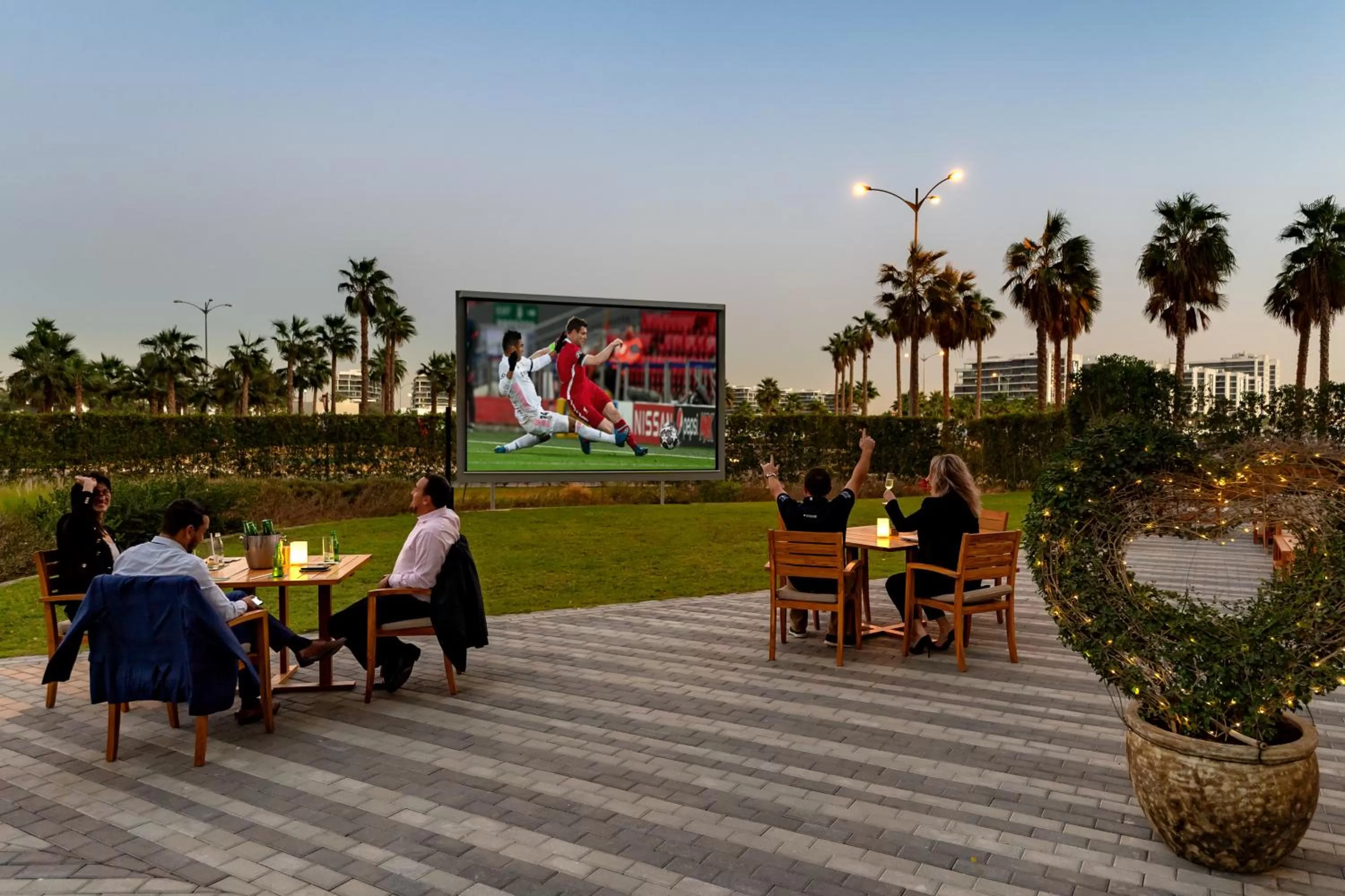 Balcony/Terrace in Radisson Dubai Damac Hills