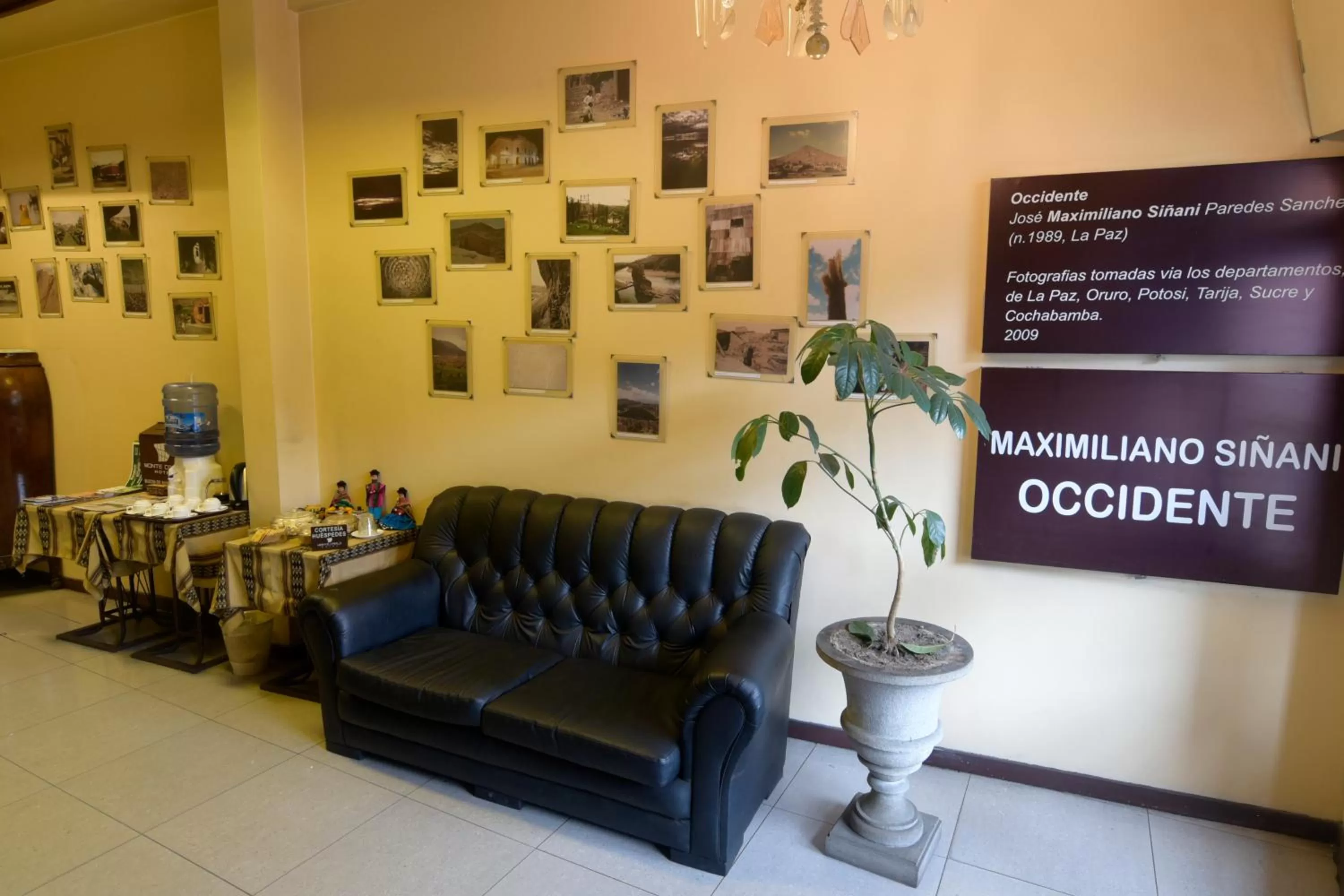 Lobby or reception in Hotel Monte Carlo