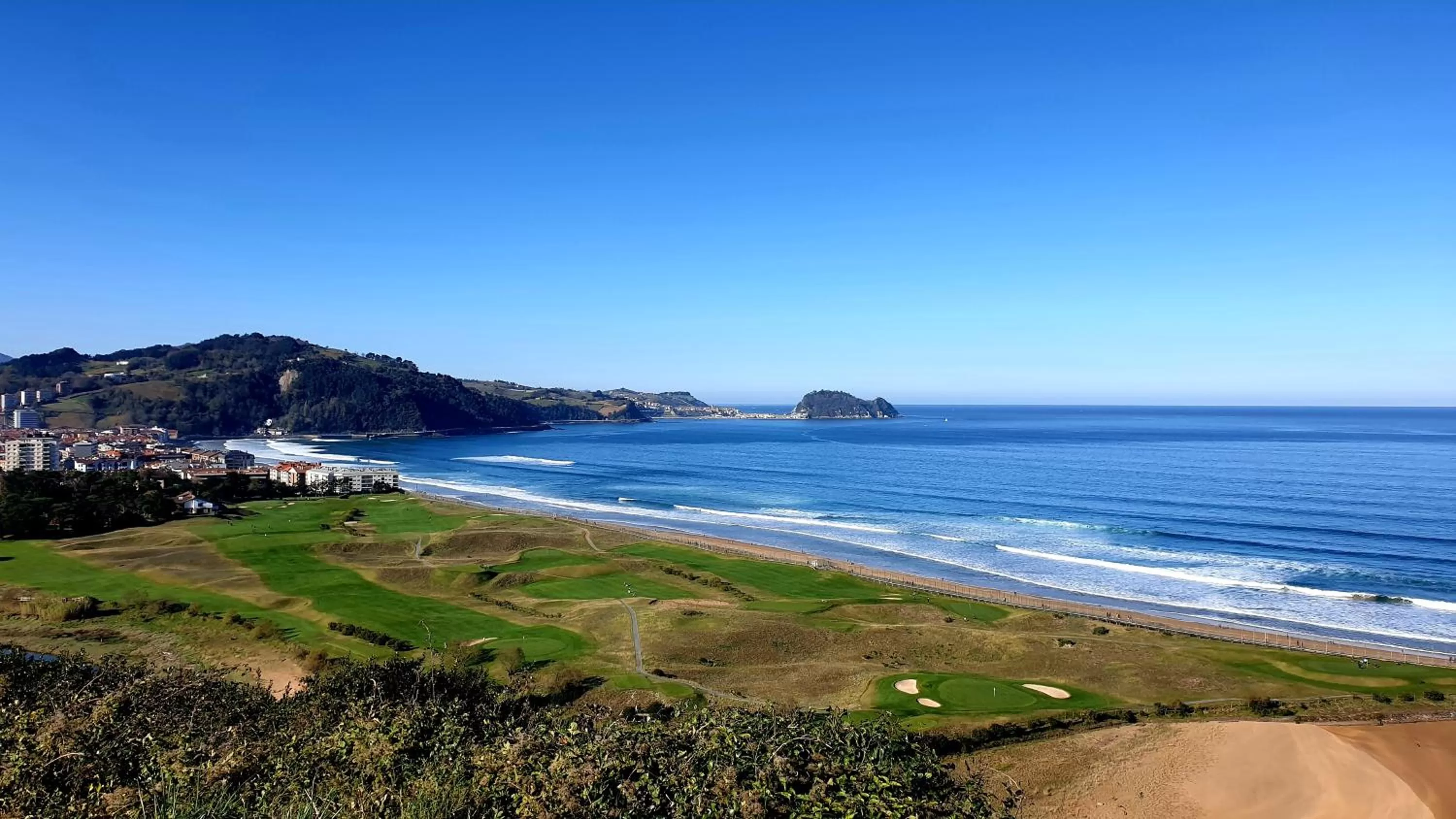Golfcourse in Hotel Zarauz