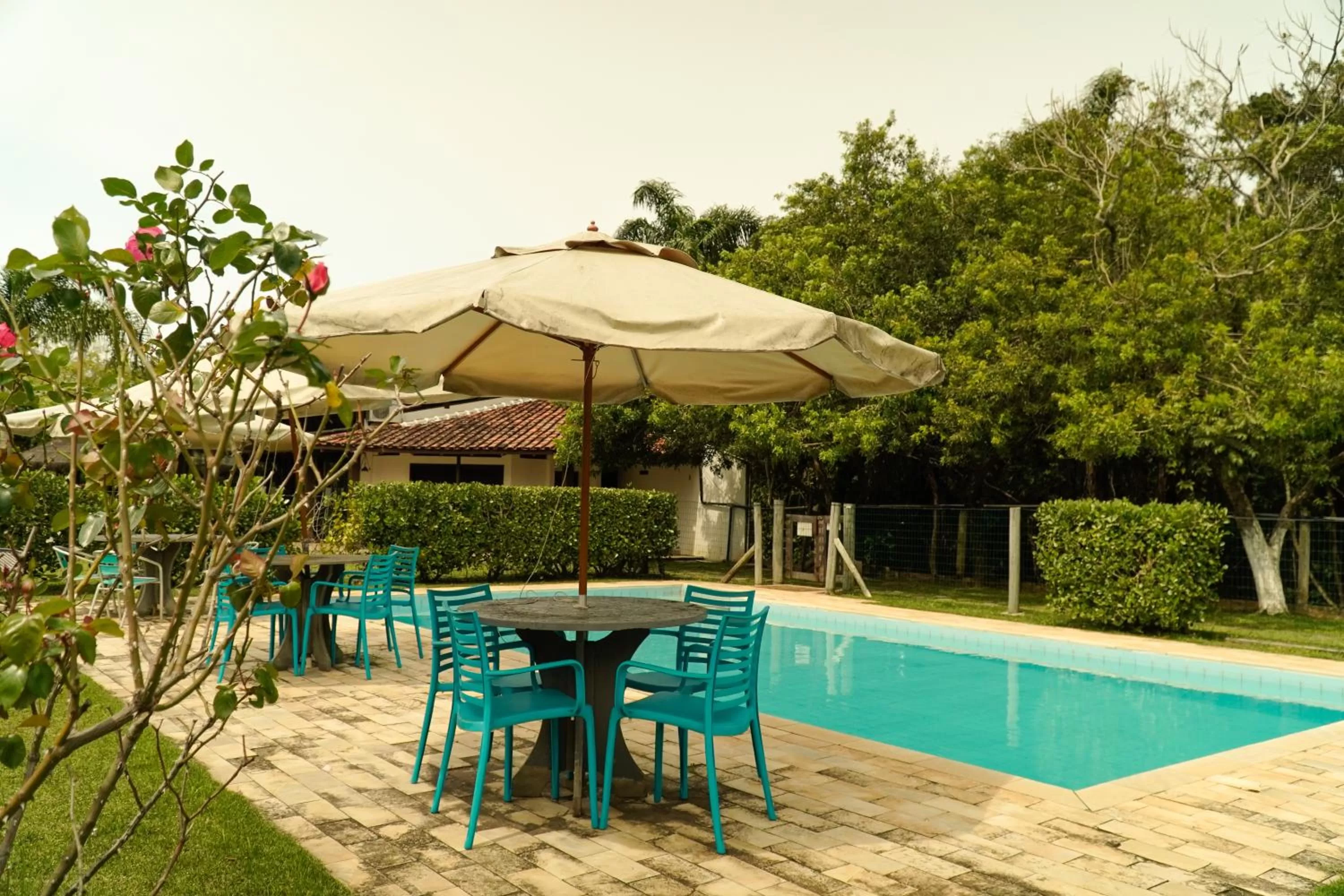 Swimming pool in Pousada Dunasol Floripa