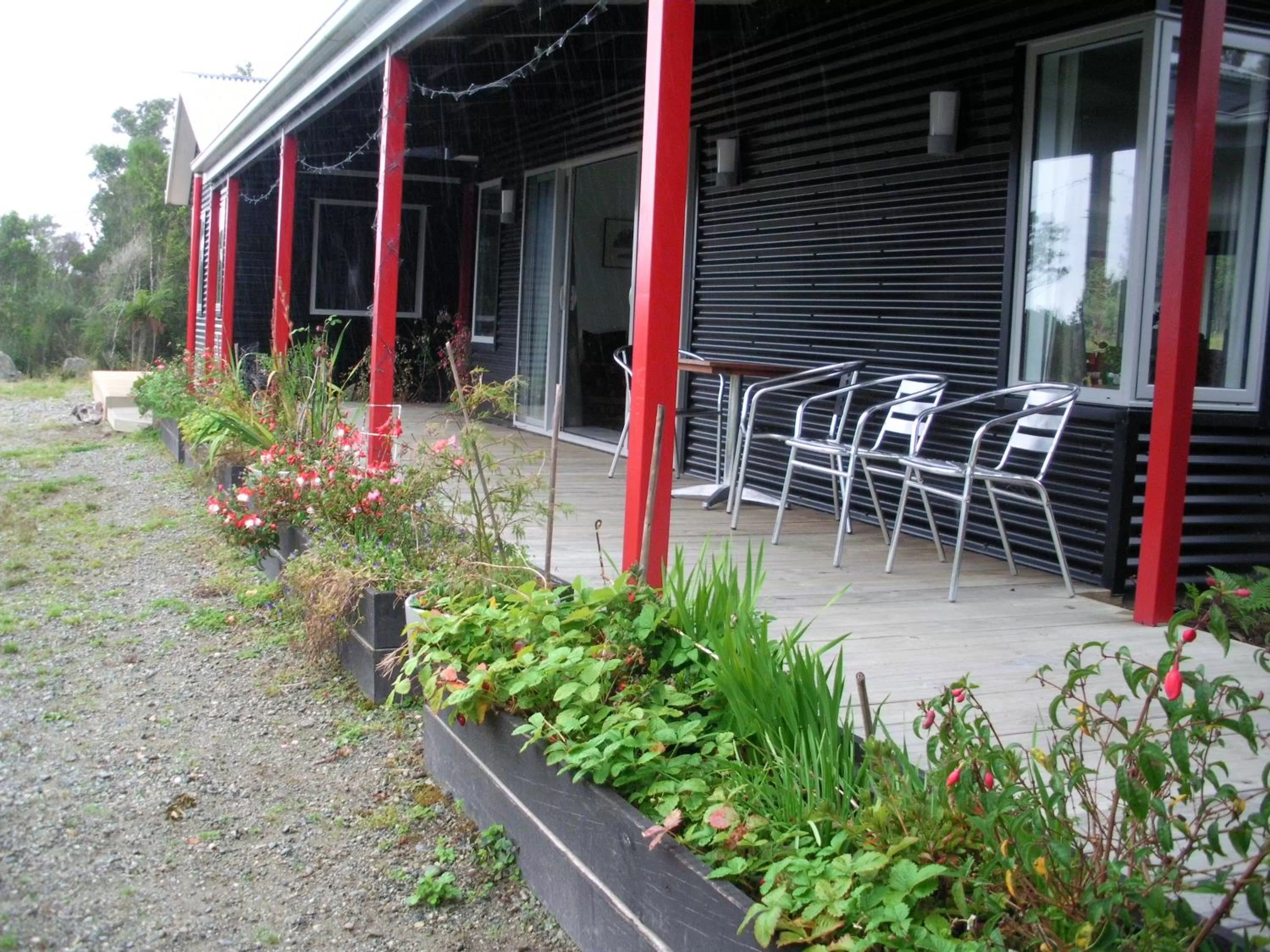 Balcony/Terrace in Mahinapua Retreat B&B