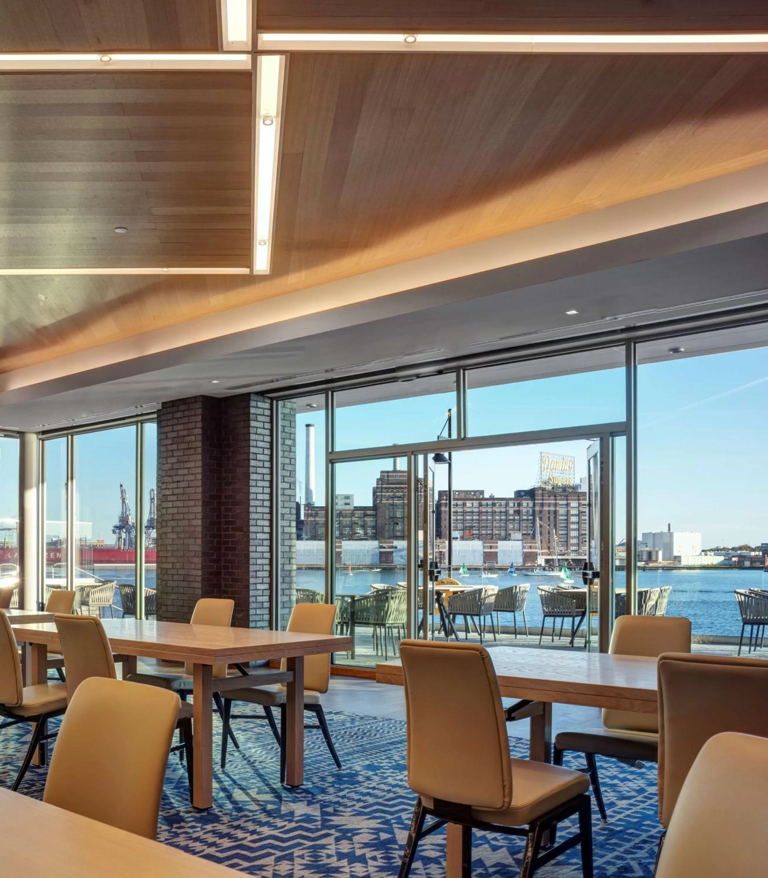 Dining area in Canopy By Hilton Baltimore Harbor Point - Newly Built