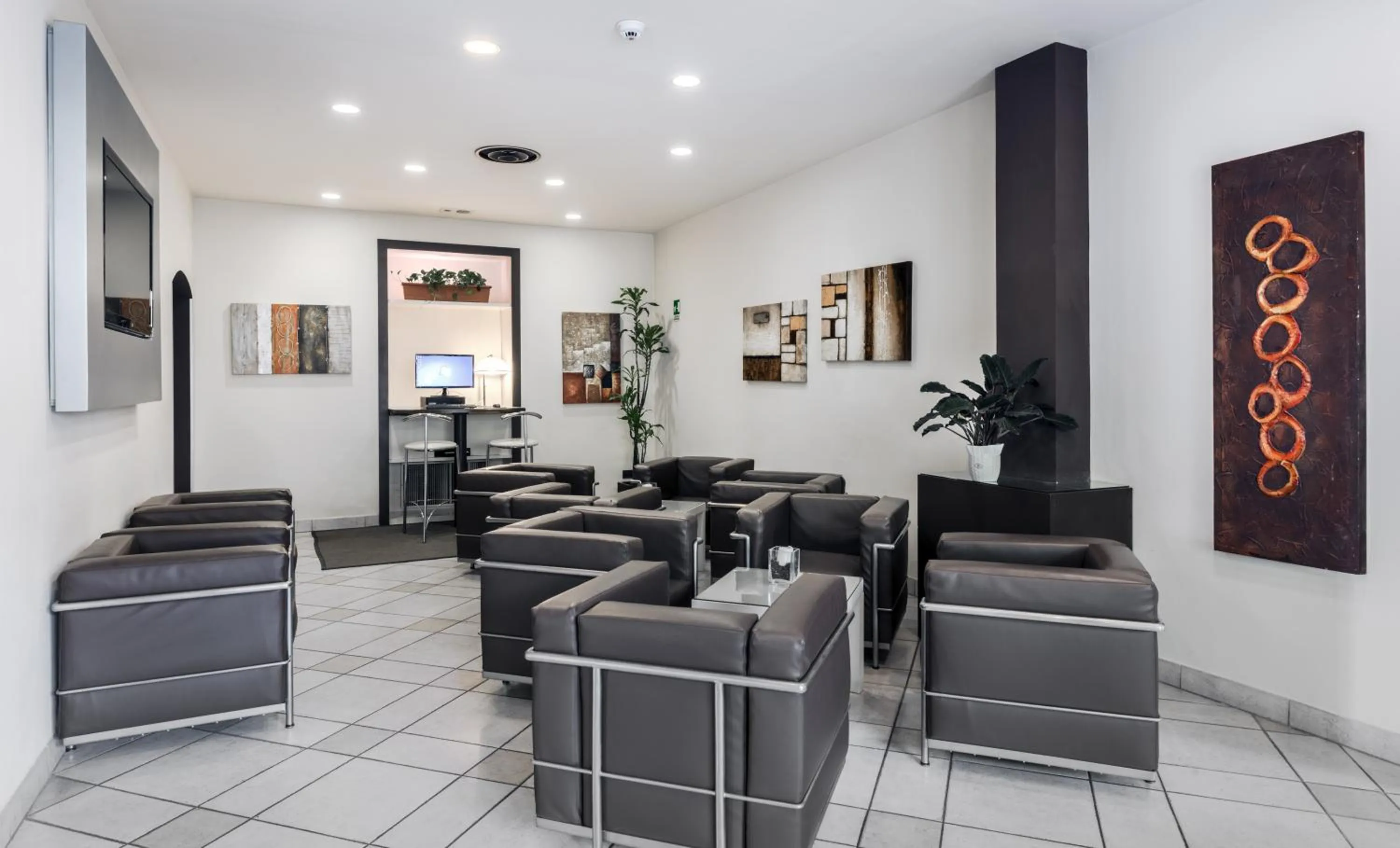 Lobby or reception in Hotel Montebello