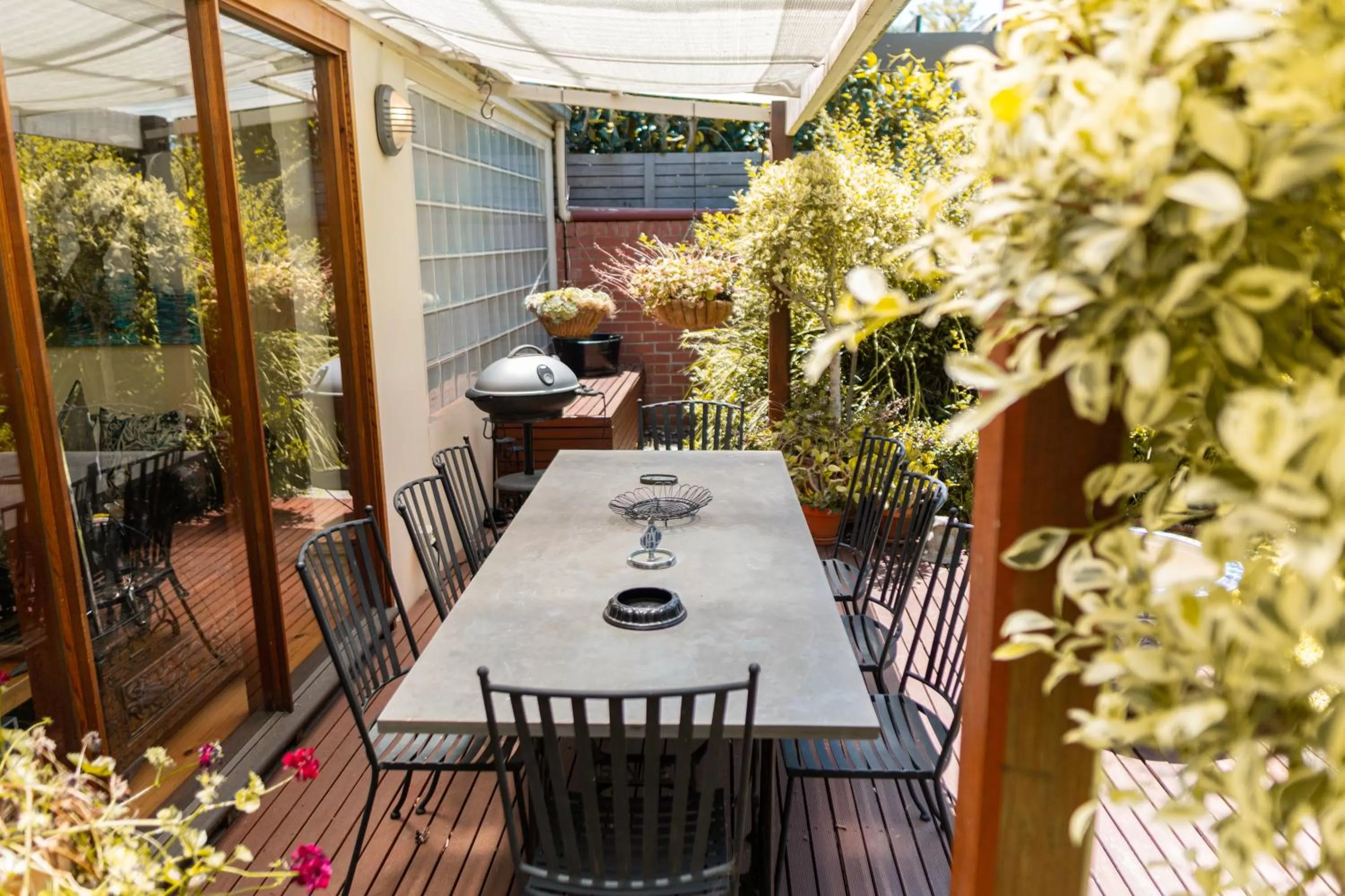 BBQ facilities in North Adelaide Heritage Cottages & Apartments