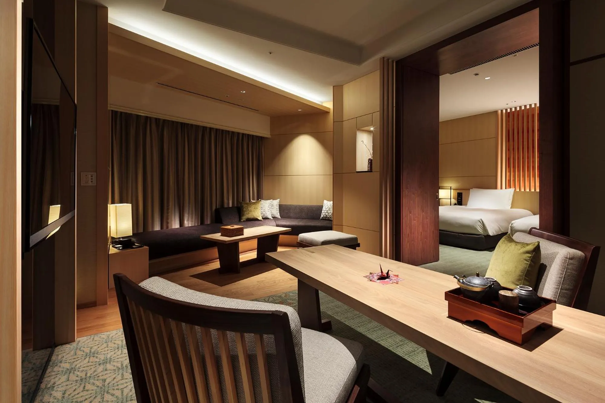 Living room in Hotel Gajoen Tokyo