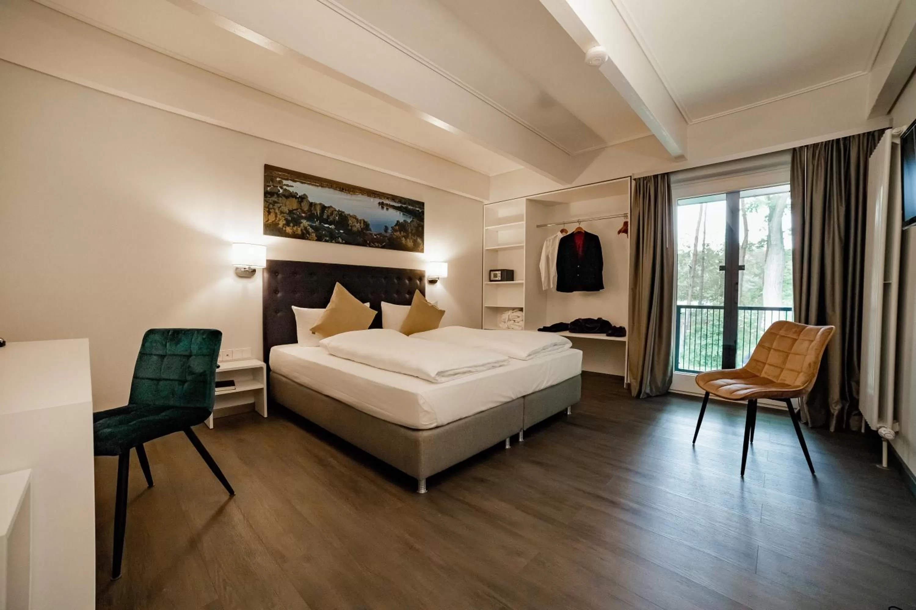 Bed in Seehotel am Tankumsee