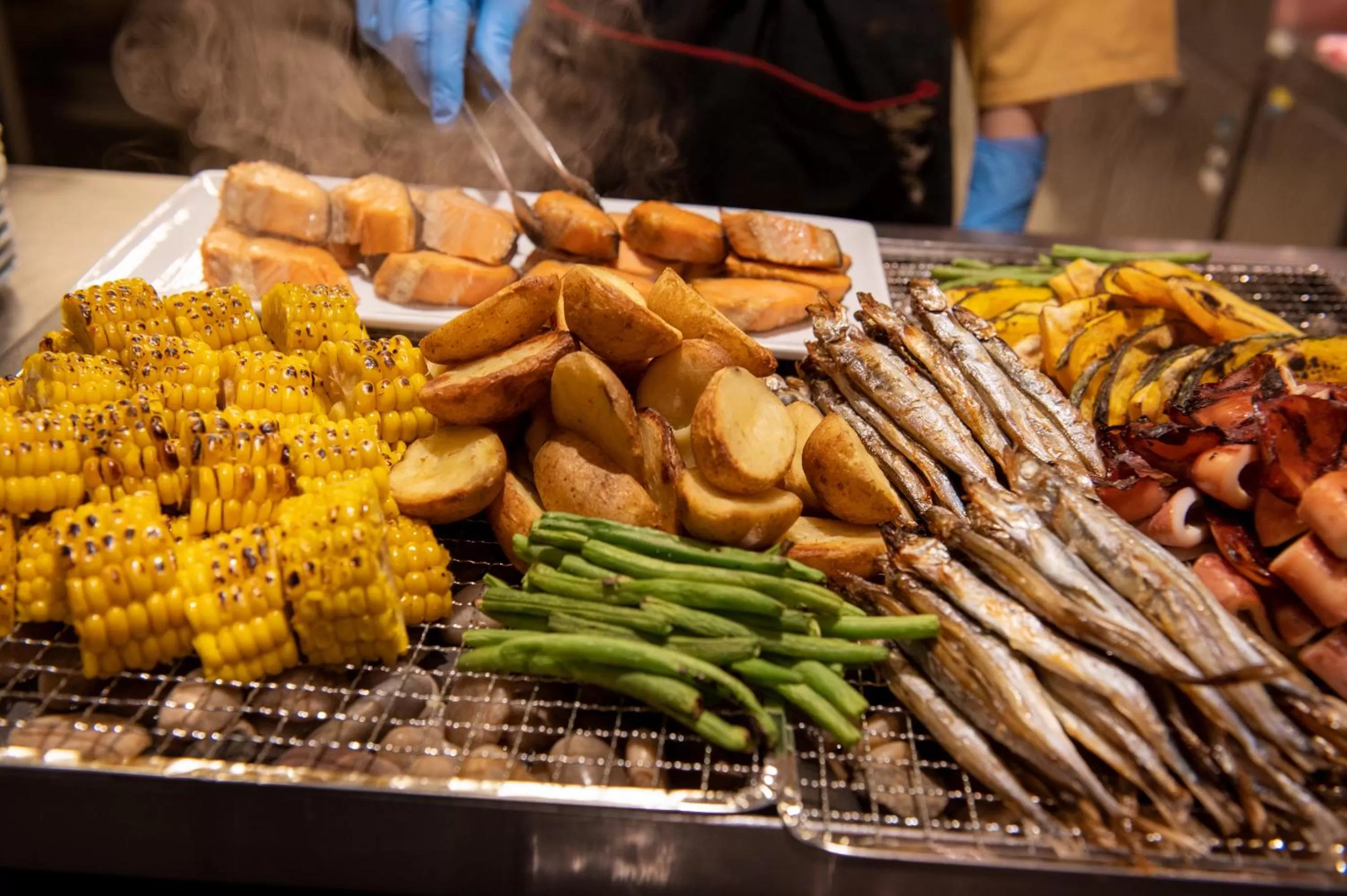 Buffet breakfast in La Vista Hakodate Bay
