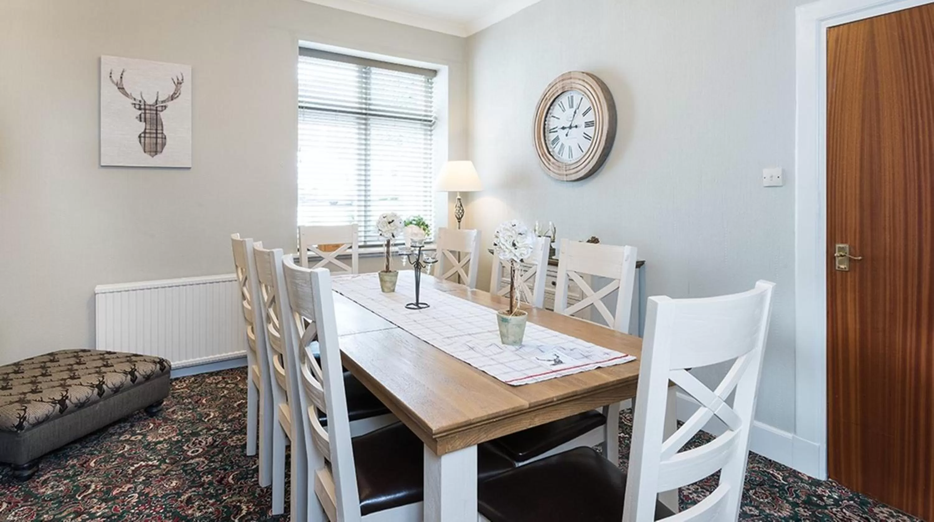 Dining area in Moulin Hotel