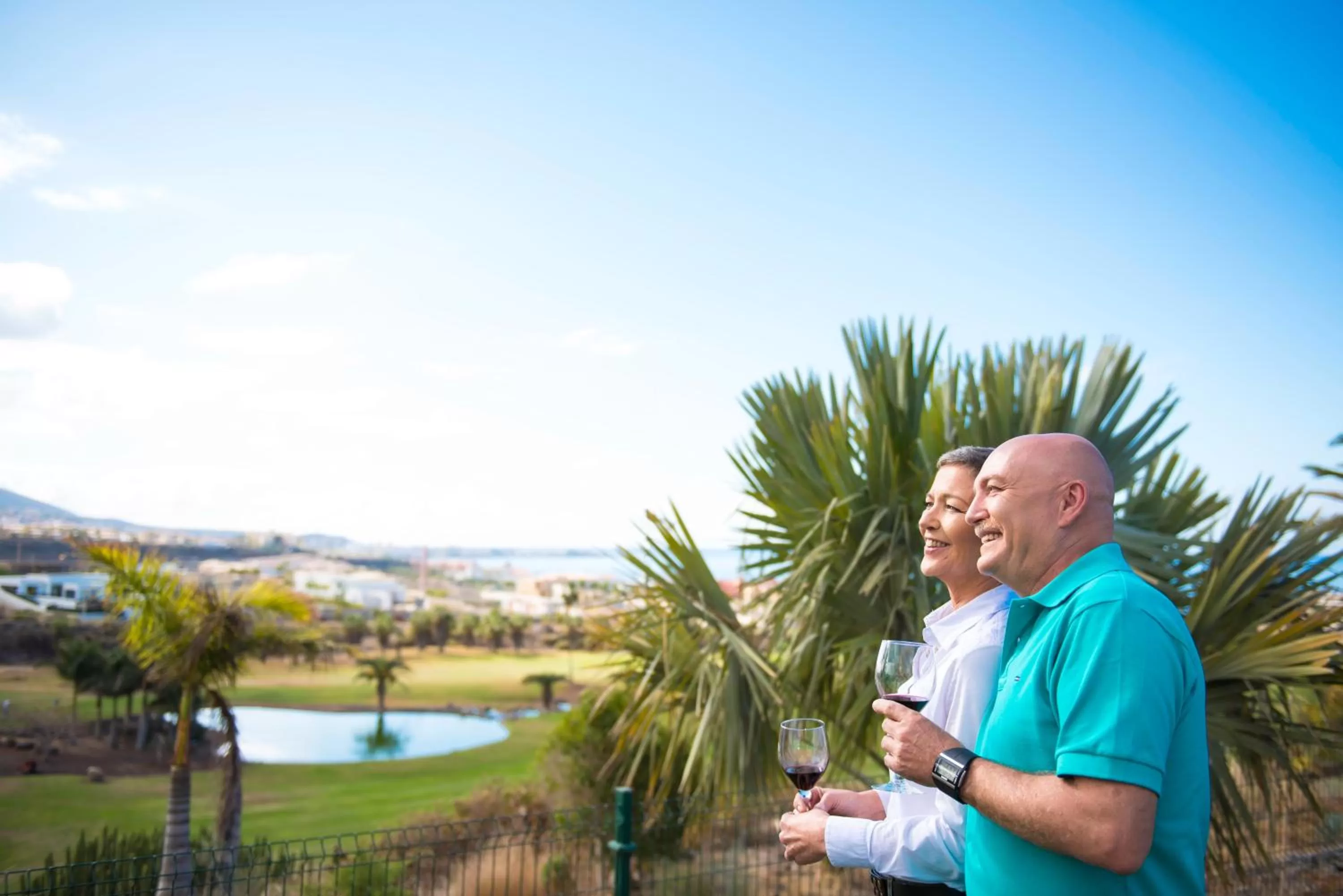 Patio in Hotel Suite Villa Maria