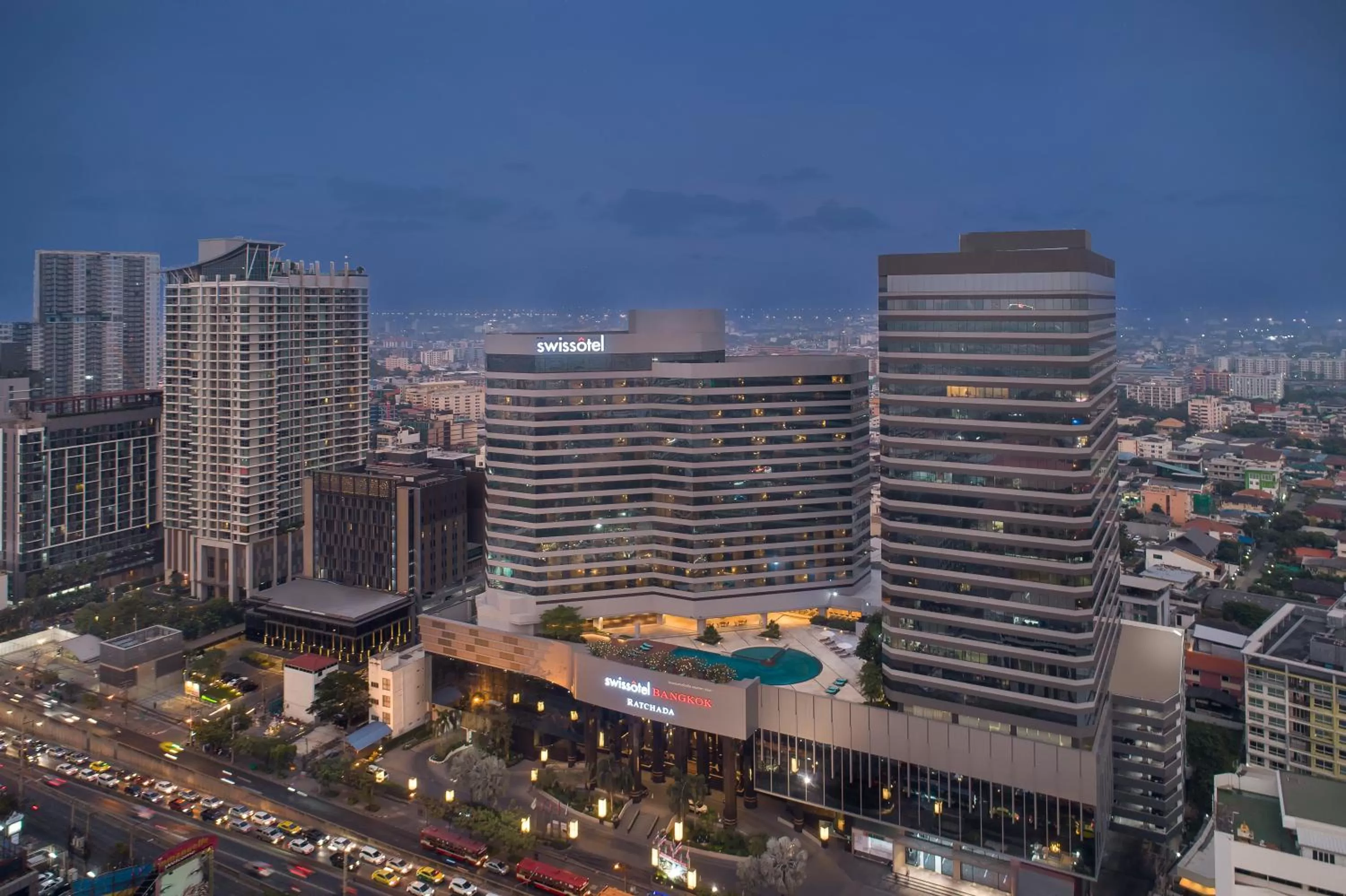Property building in Swissotel Bangkok Ratchada