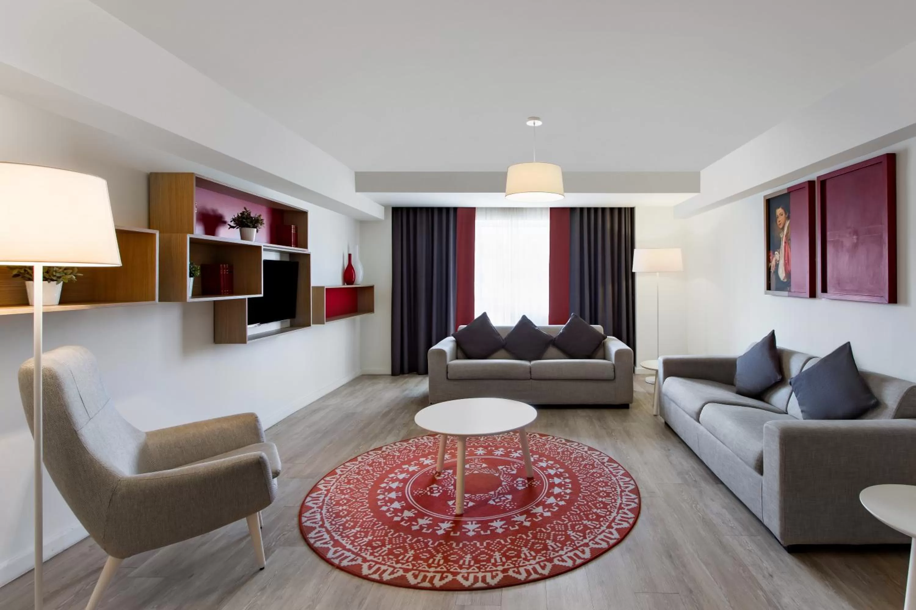 Living room in Park Inn by Radisson Bucharest Hotel & Residence