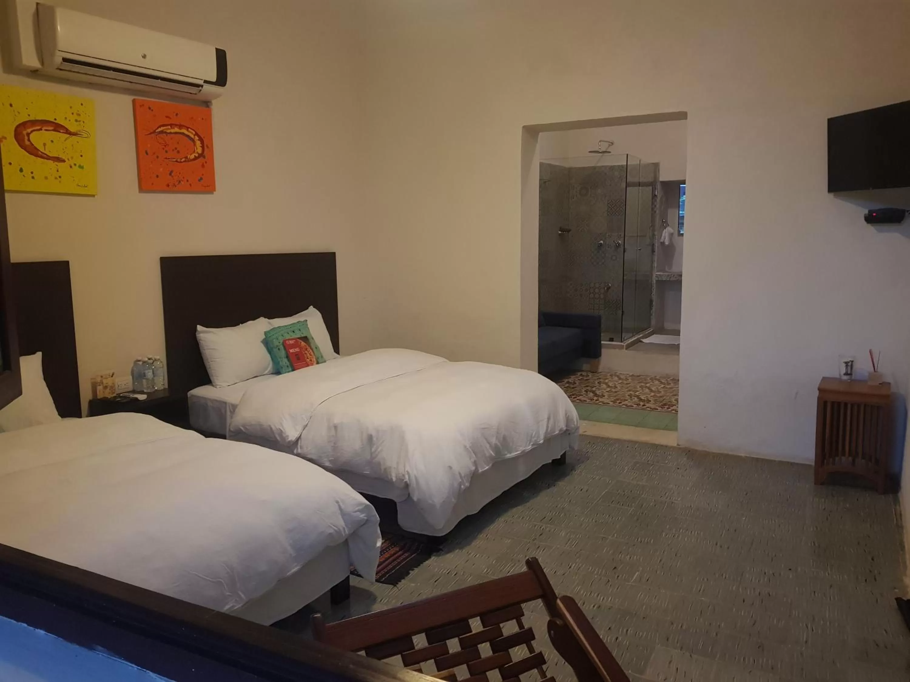 Bed in Hotel Maculís