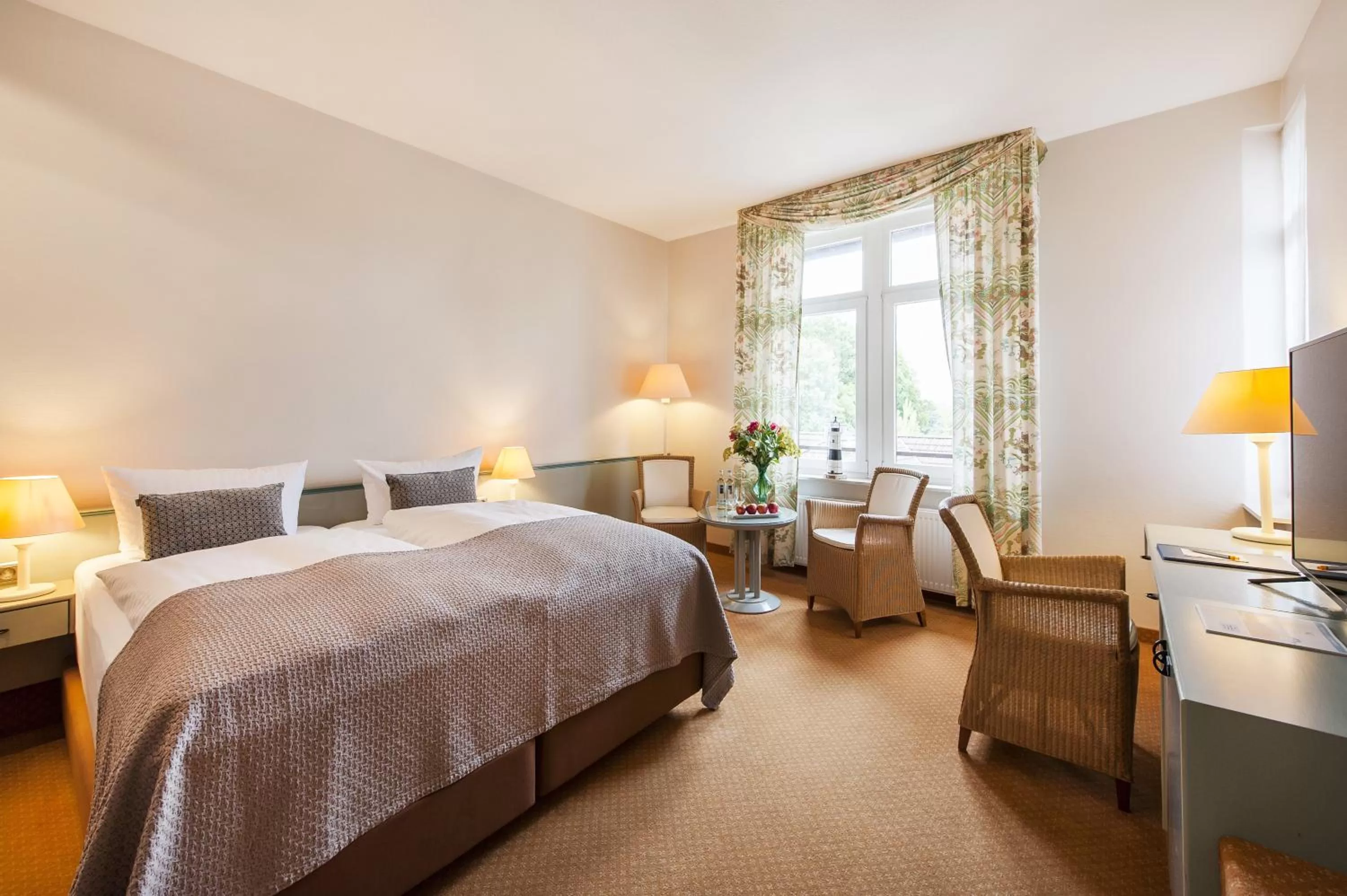 Photo of the whole room, Bed in Hotel Birke - Appartments Waldesruh