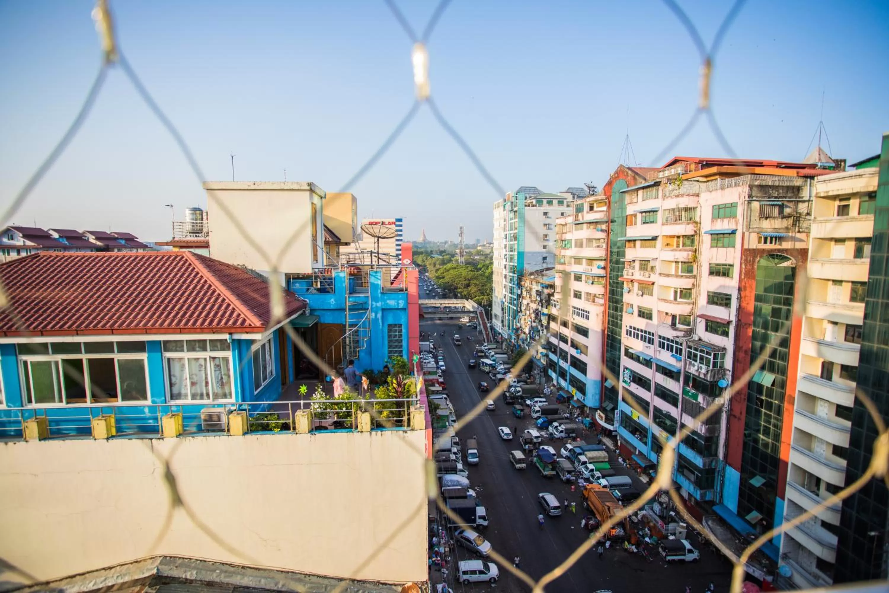 Day in Golden Gate China Town Hotel