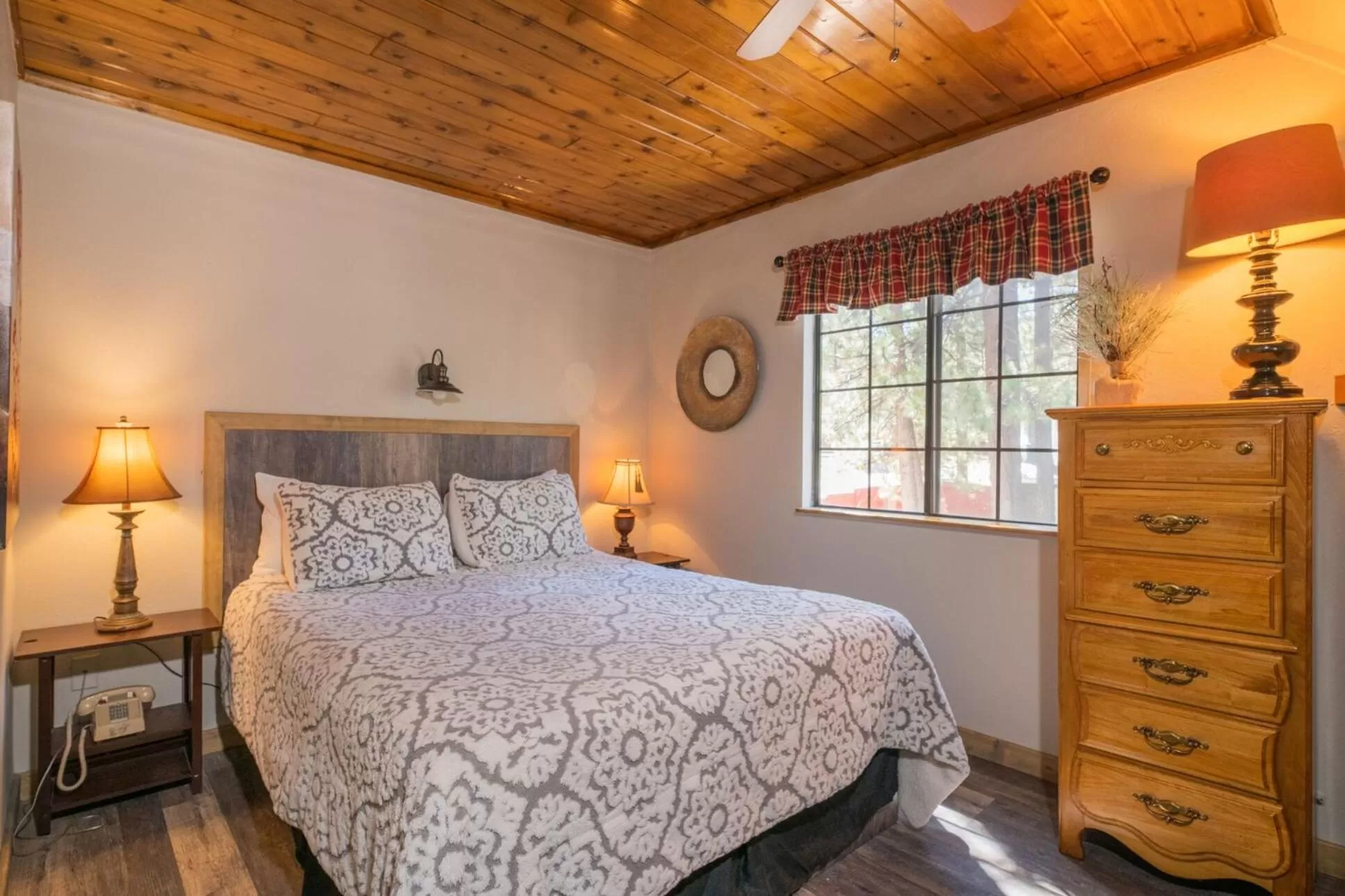 Bed in Black Forest Lodge