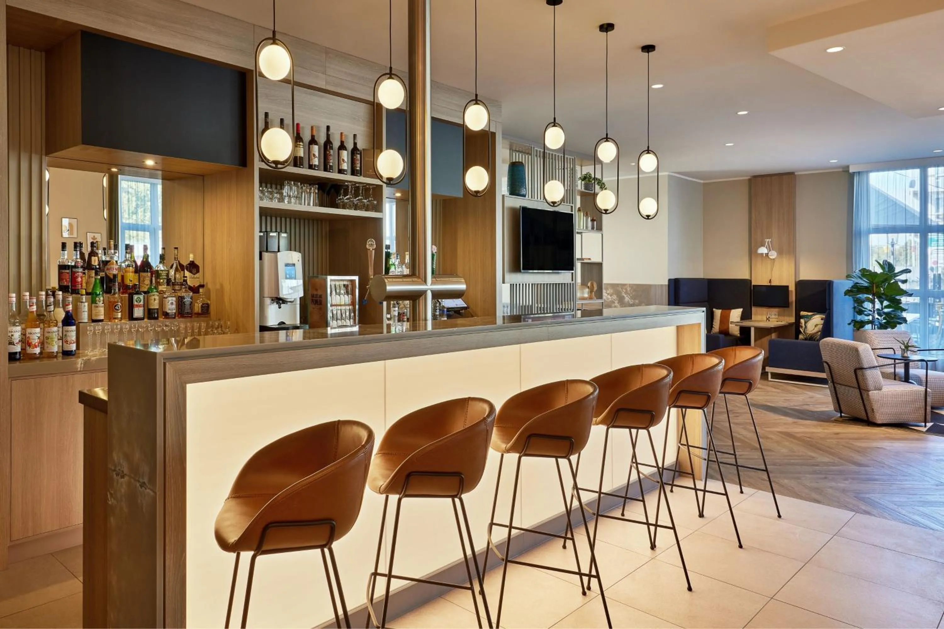 Lounge or bar in Courtyard by Marriott Dortmund