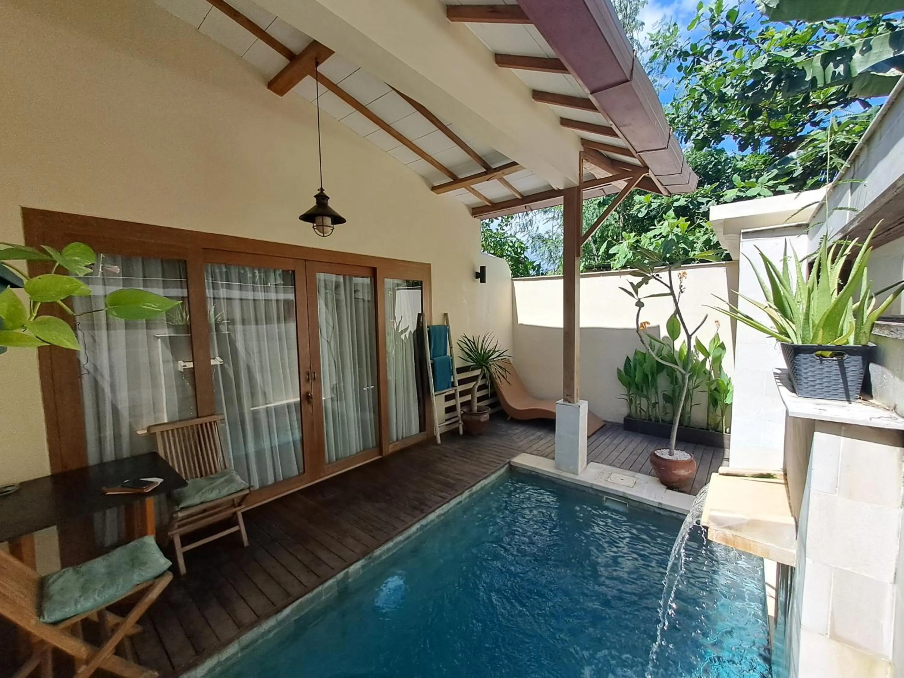 Day in Ke Rensia Private Pool Villas Gili Air