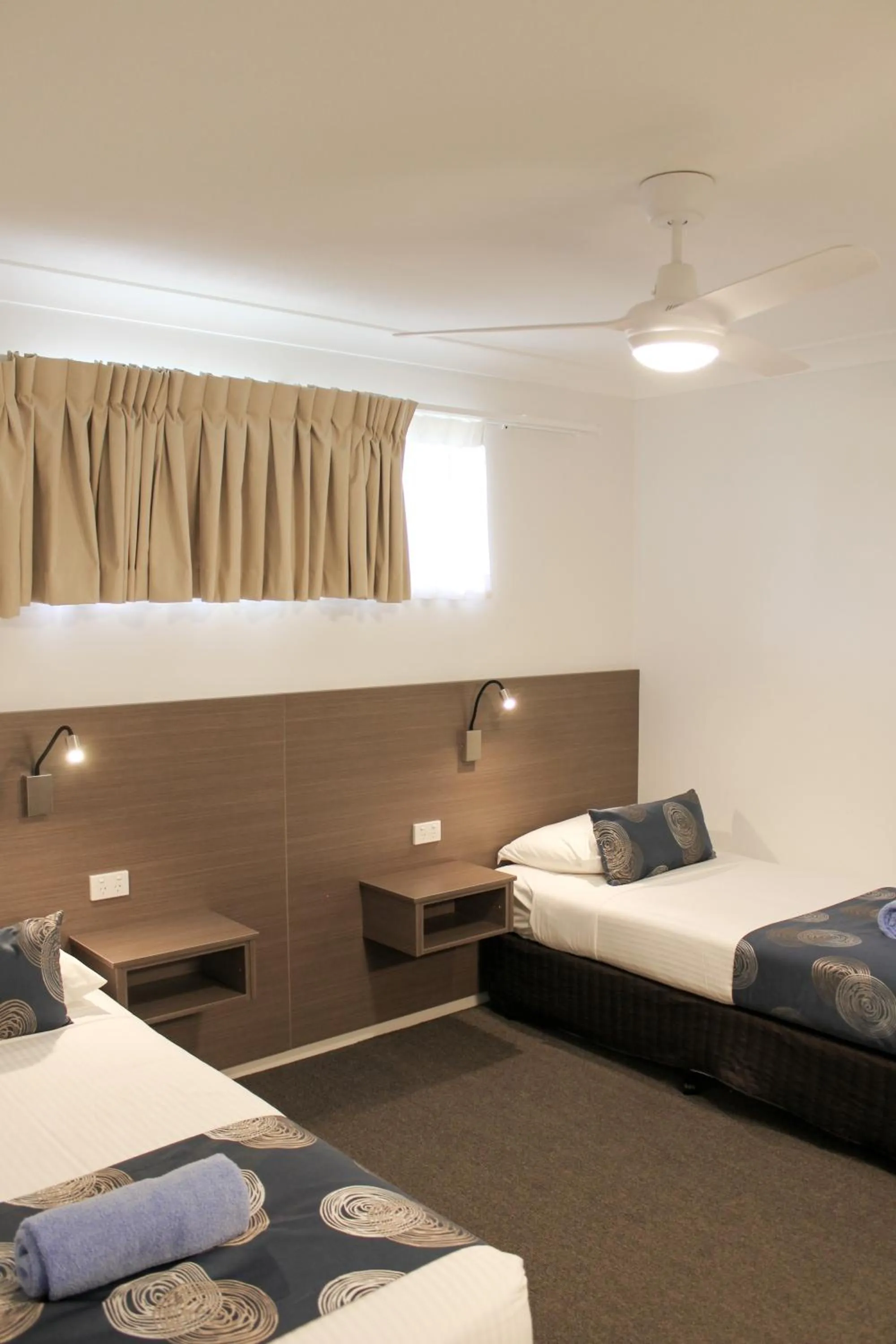Bed in Aston Motel Yamba