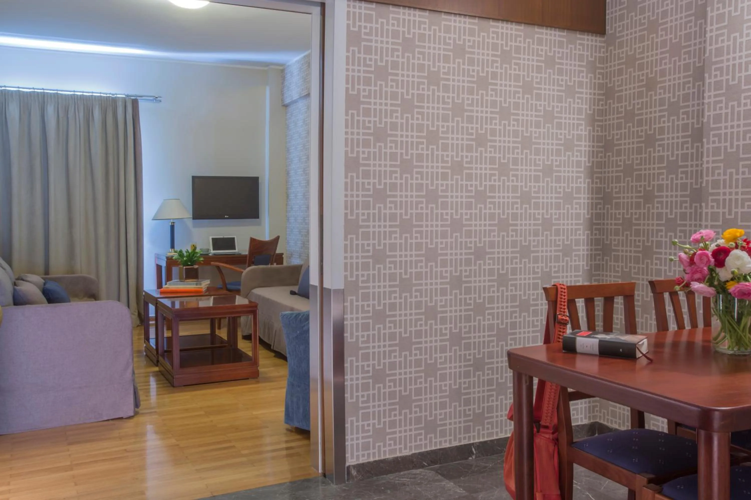 TV and multimedia in Delice Hotel - Family Apartments