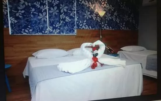 Bed in Pontual Hotel