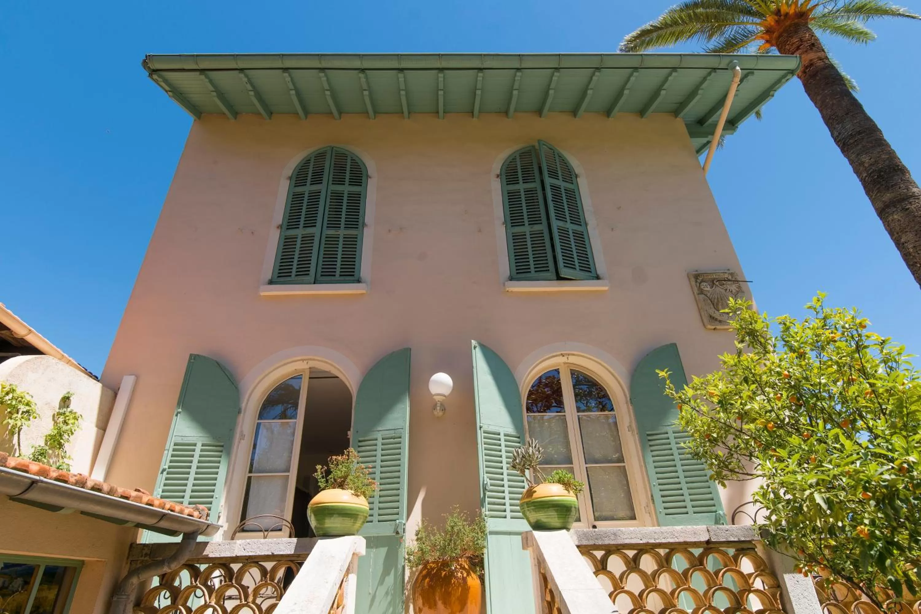 View (from property/room) in La Villa Roseraie , Hôtel Familial OUVERT TOUTE L ANNEE