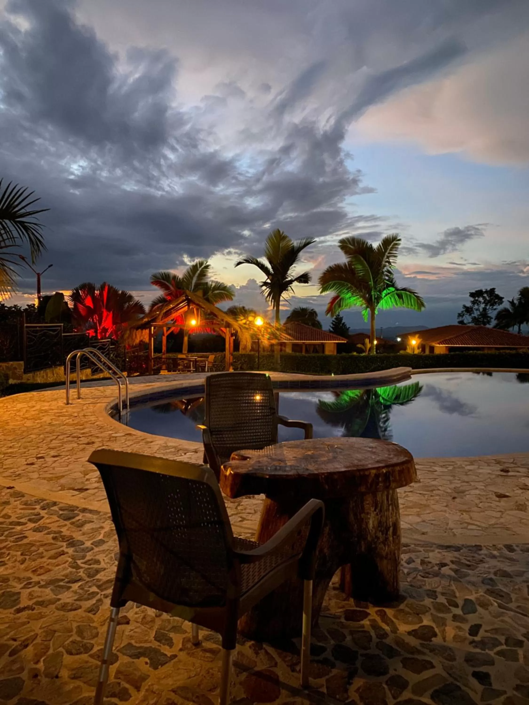 Swimming pool in La Victoria Hotel Campestre