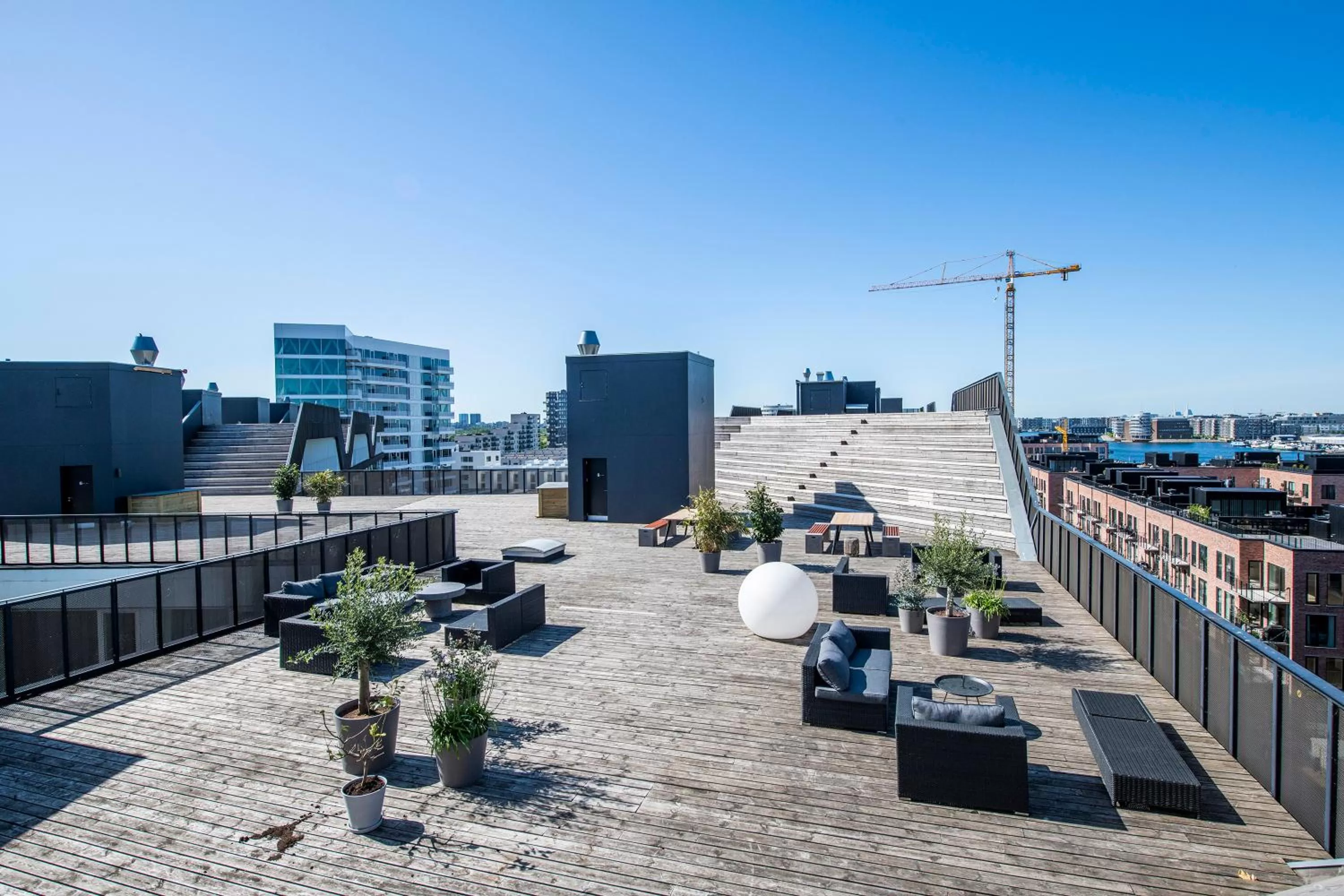 Balcony/Terrace in By The Pier apartments - Into This Place