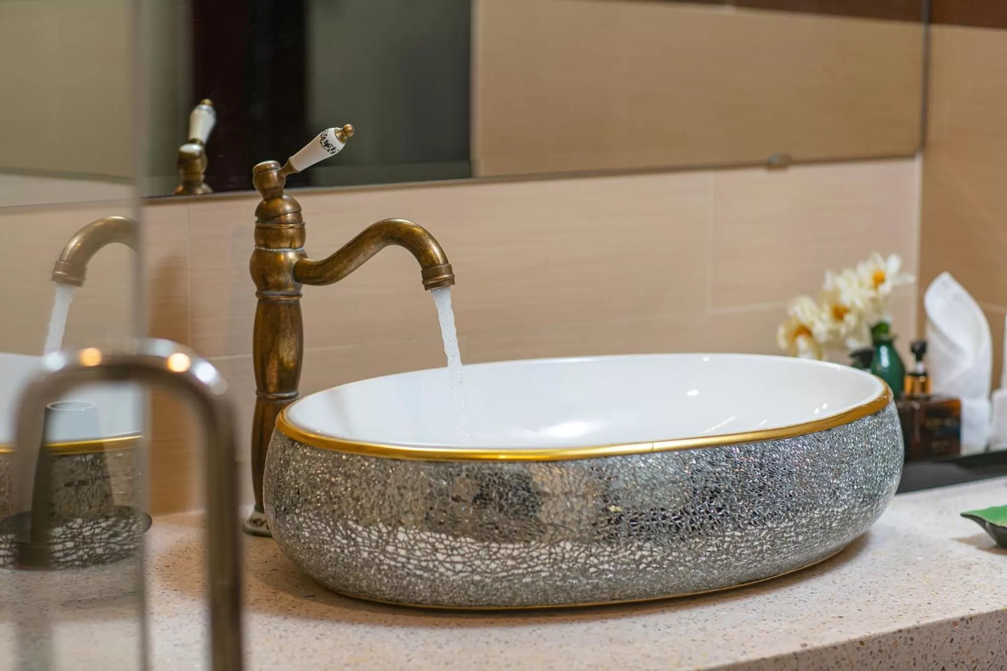 Bathroom in La Charm Hoi An Hotel & Spa